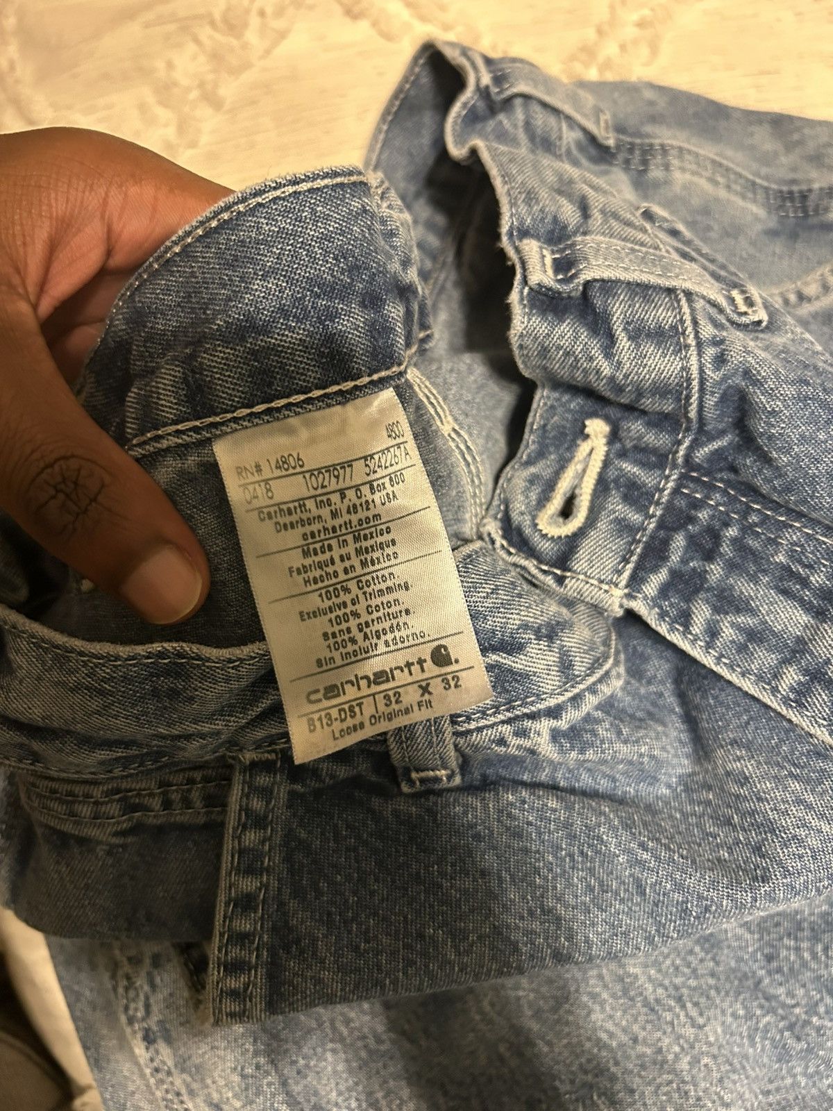 Carhartt Carhartt Wide Leg Baggy Jeans Size US 30 / EU 46 - 4 Thumbnail