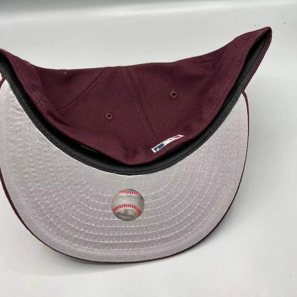 New Era Cleveland Guardians Hat Men 7 1/2 59Fifty New Era MLB Fitted Size ONE SIZE - 7 Thumbnail