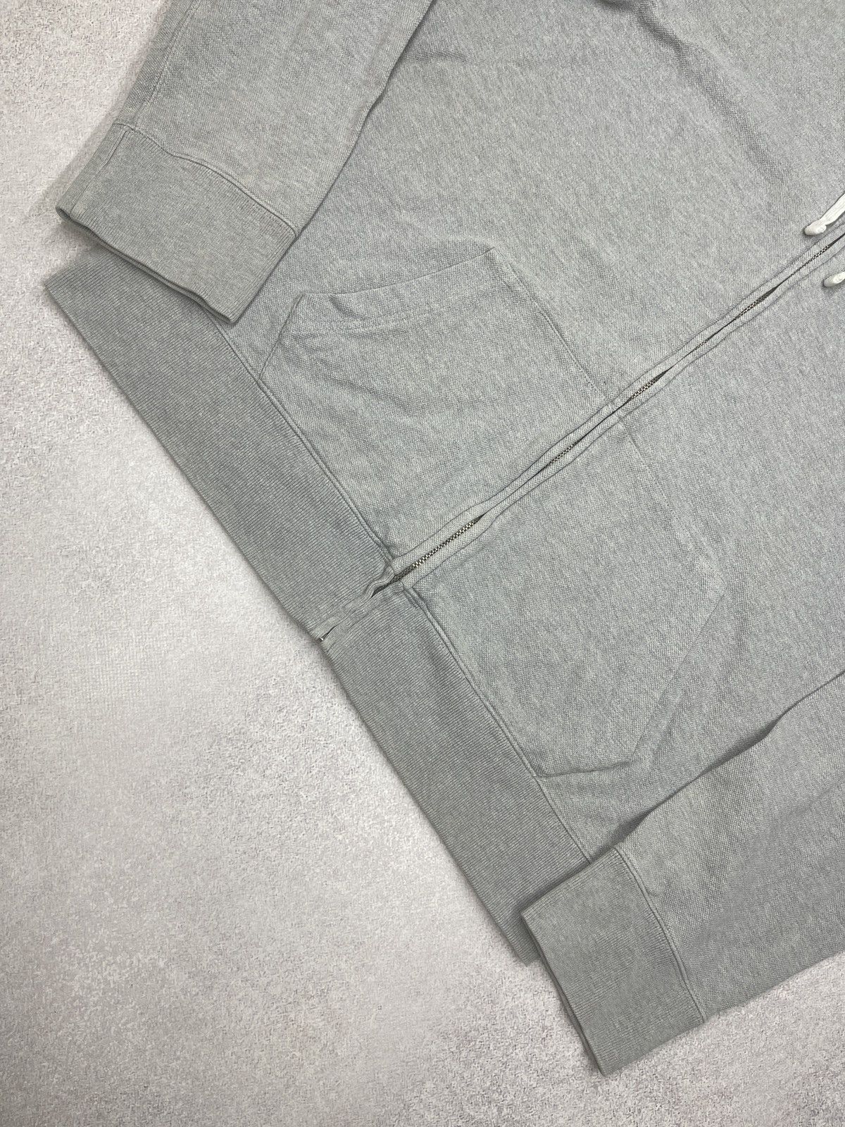 Polo Ralph Lauren Vintage Polo Ralph Lauren Zip Hoodie Grey Y2K Rugby Size L Size US L / EU 52-54 / 3 - 6 Thumbnail