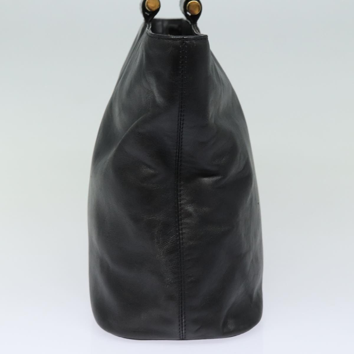 Celine CELINE Hand Bag Leather Black Size ONE SIZE - 3 Thumbnail