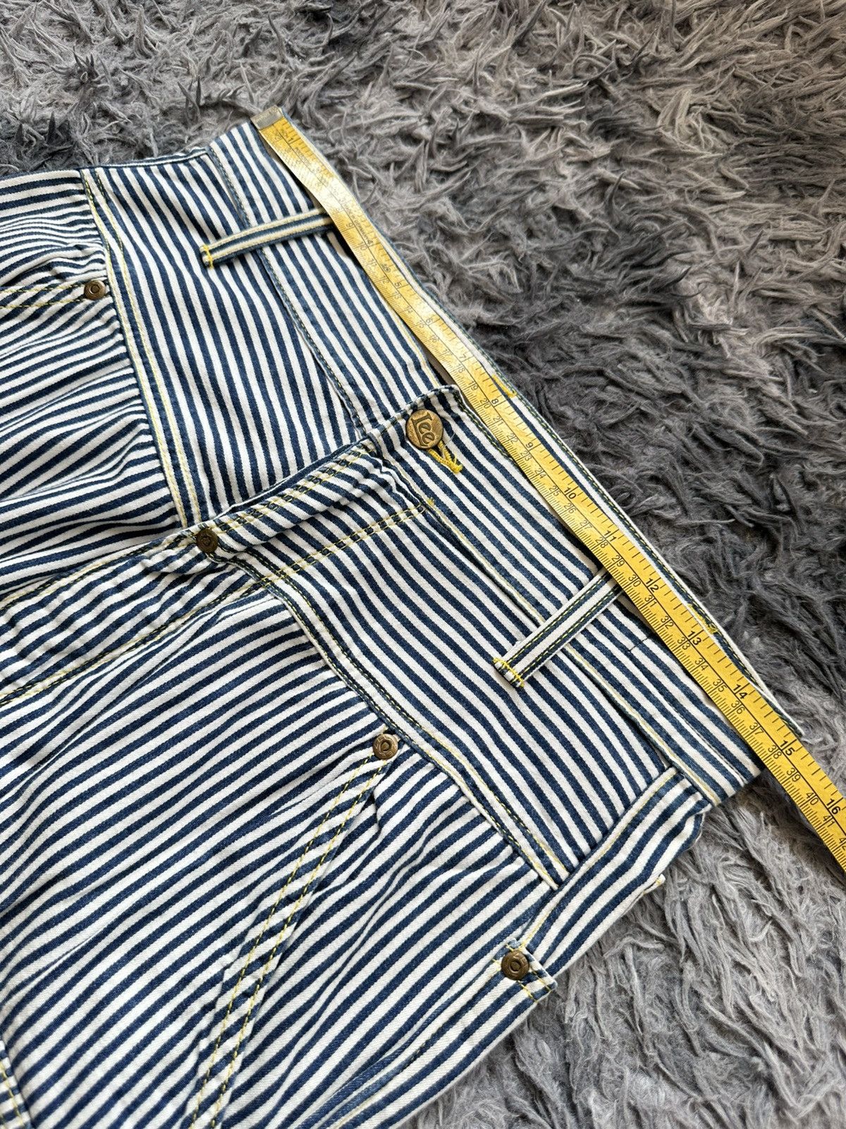 Lee × mercibeaucoup SS12 Mercibeaucoup x LEE drop crotch wabash denim jeans Size US 30 / EU 46 - 24 Thumbnail