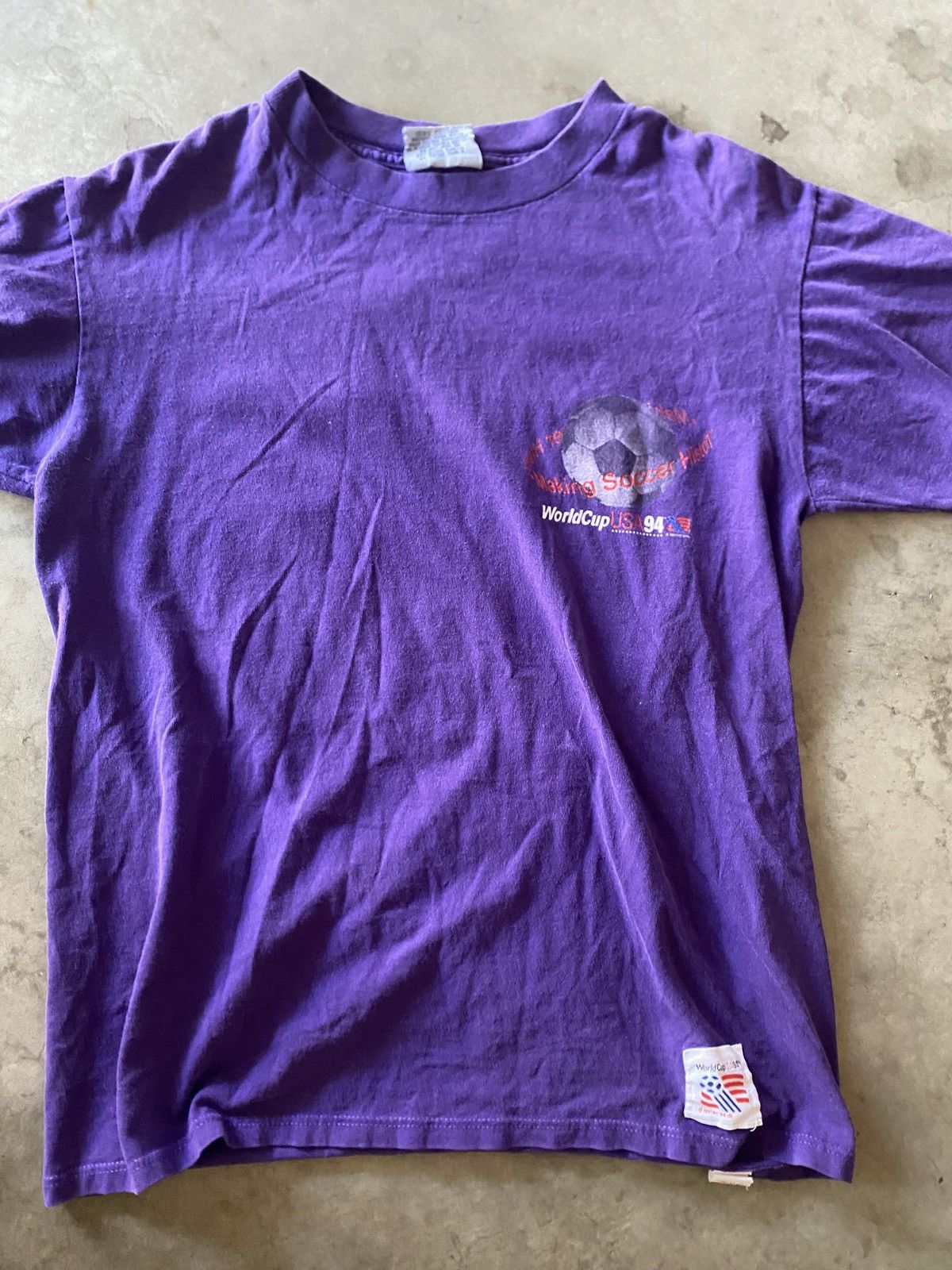 Vintage Vintage World Cup 1994 Tee Size US M / EU 48-50 / 2 - 2 Thumbnail
