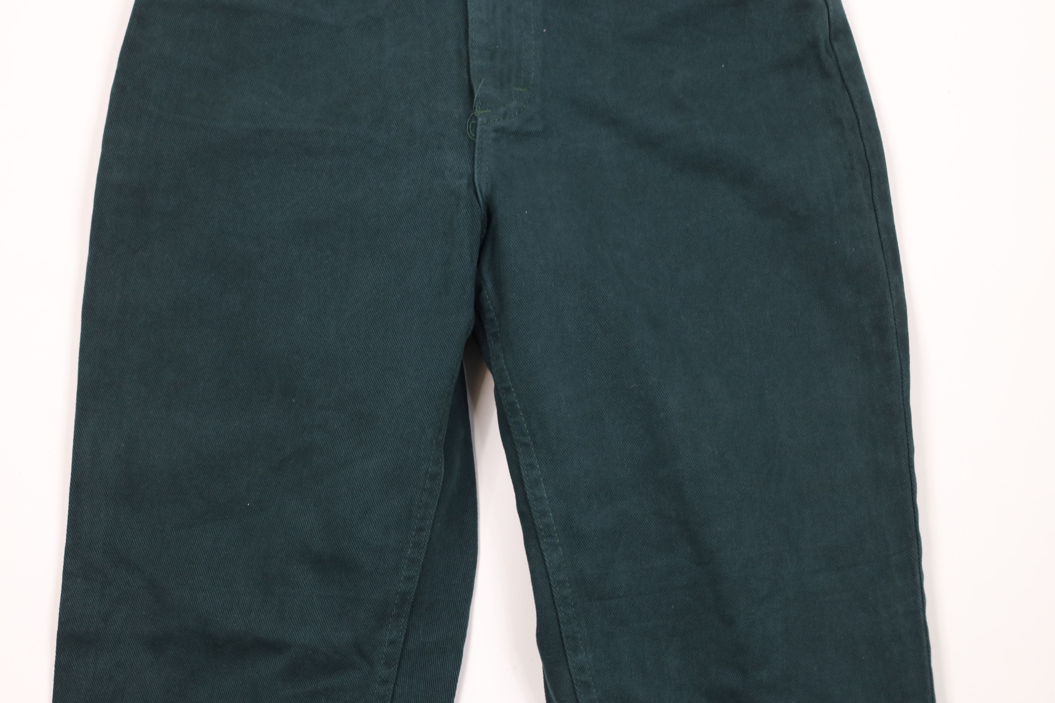 Lee Deadstock Vintage 90s Lee Fit Tapered Leg Jeans Green USA Size 30" / US 8 / IT 44 - 3 Thumbnail