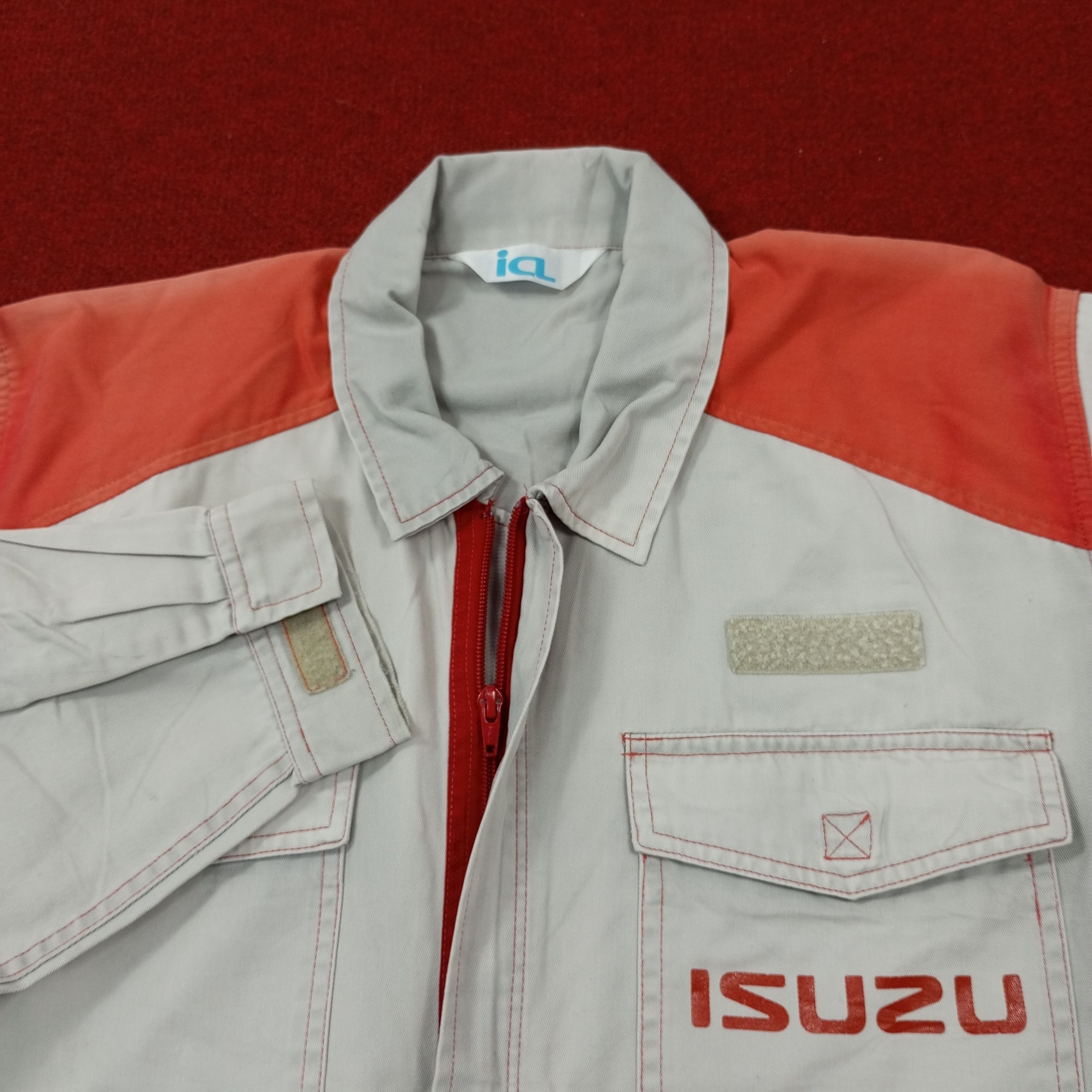 Japanese Brand × Vintage Isuzu Japanese Motorsports Coverall Jacket Size US L / EU 52-54 / 3 - 10 Thumbnail