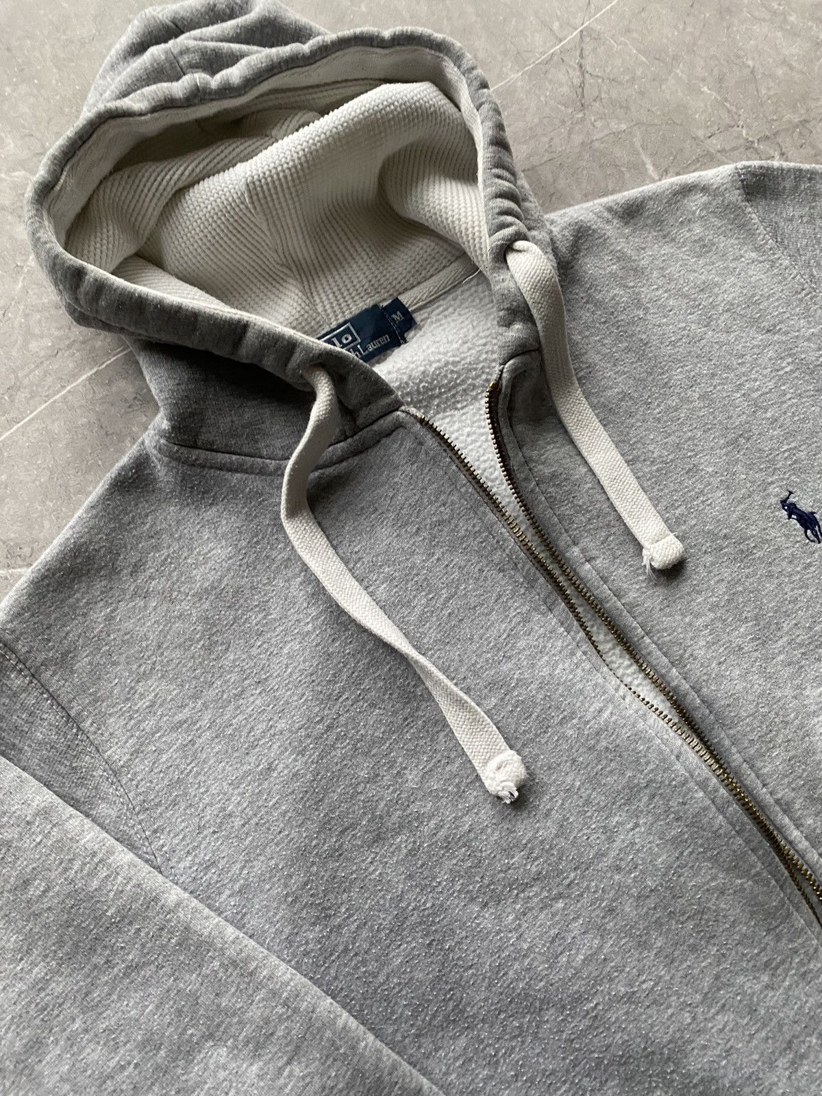 Polo Ralph Lauren Vintage Polo Ralph Lauren Full Zip Y2K Hoodie Retro Hype Size US M / EU 48-50 / 2 - 3 Thumbnail