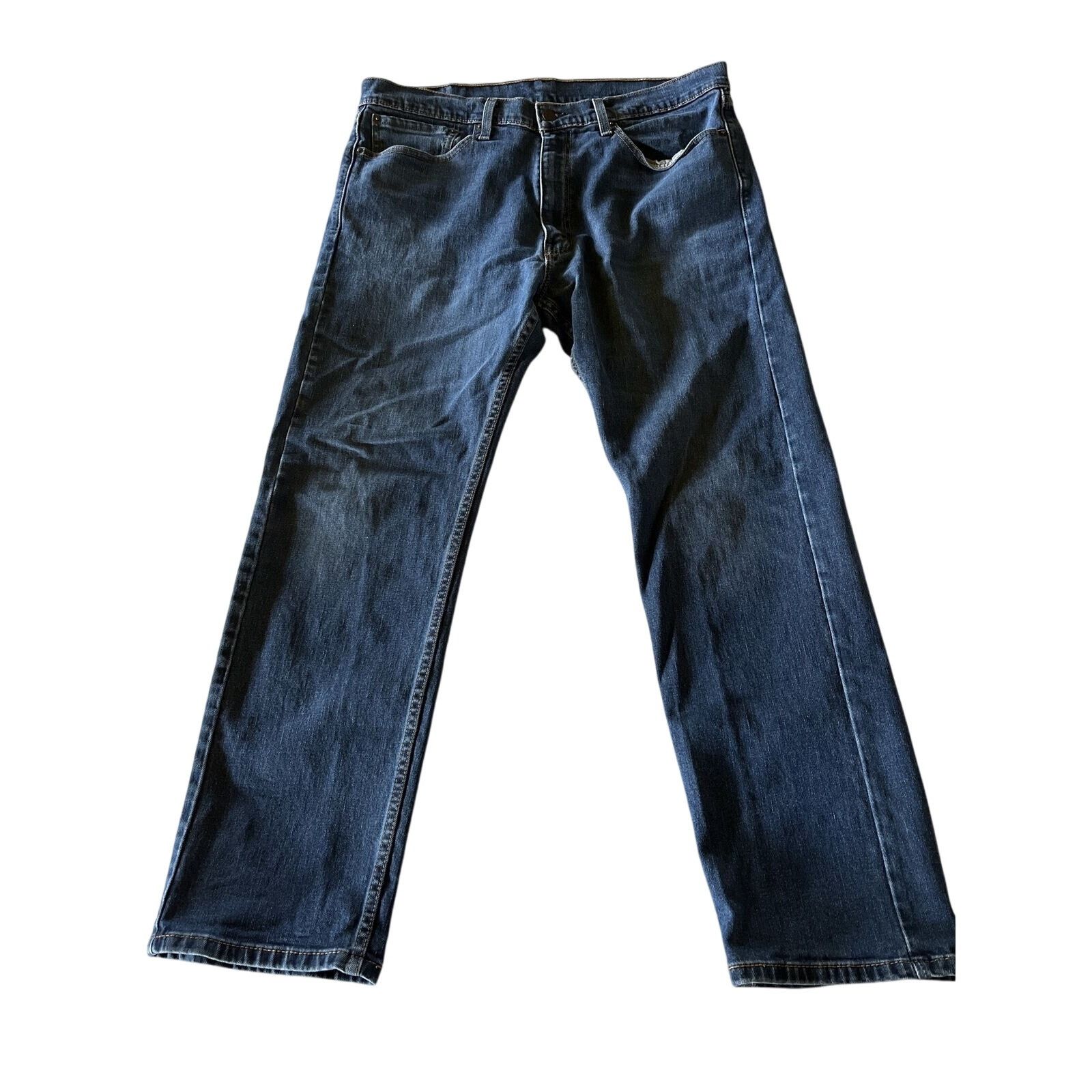 Levi's Levis 505 Jeans Mens 36x30 Dark Wash Denim Cotton Blue Y2K Size US 36 / EU 52 - 1 Thumbnail