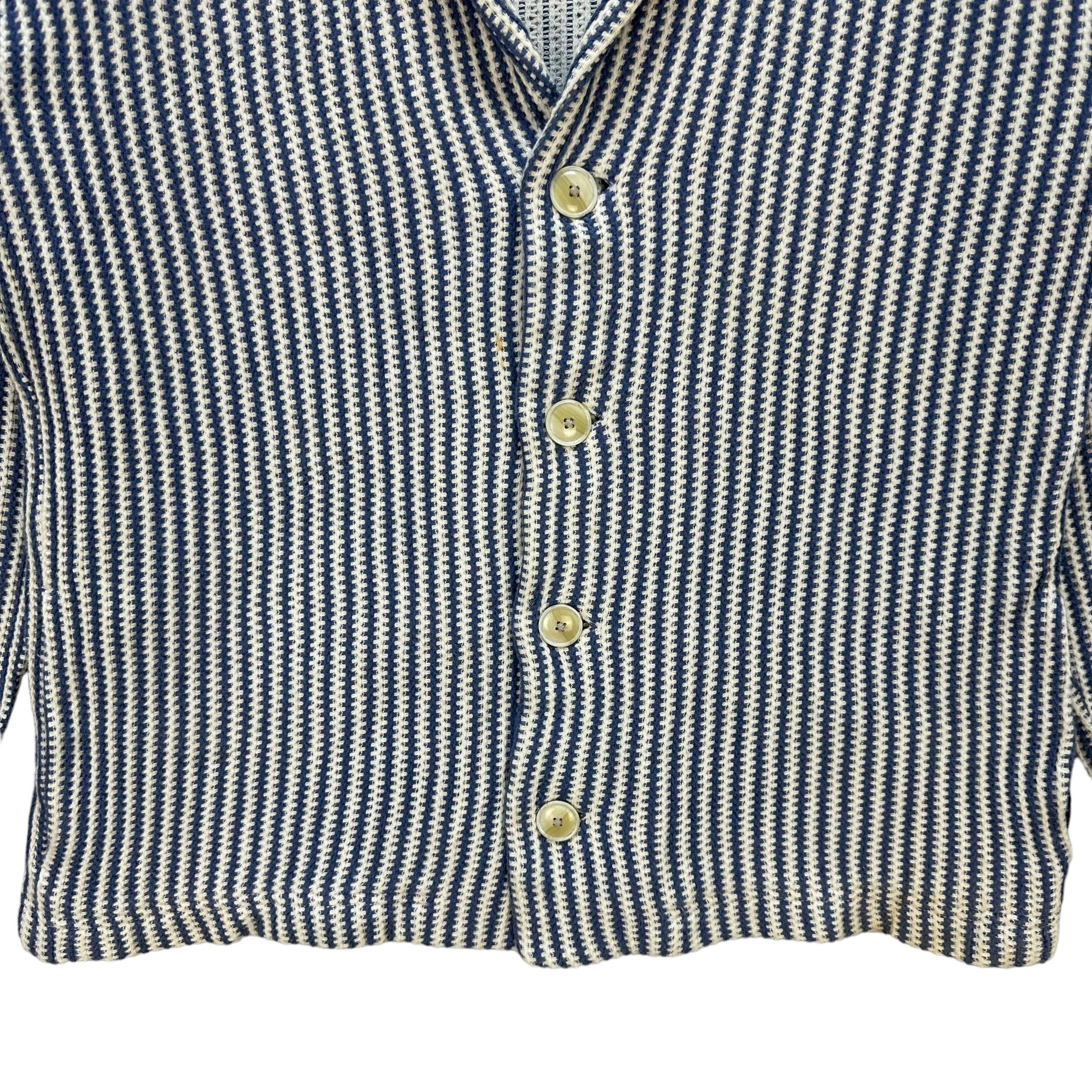 Takeo Kikuchi Vintage TAKEO KIKUCHI Hickory Stripe Casual Jacket #A42-0962 Size US S / EU 44-46 / 1 - 3 Thumbnail