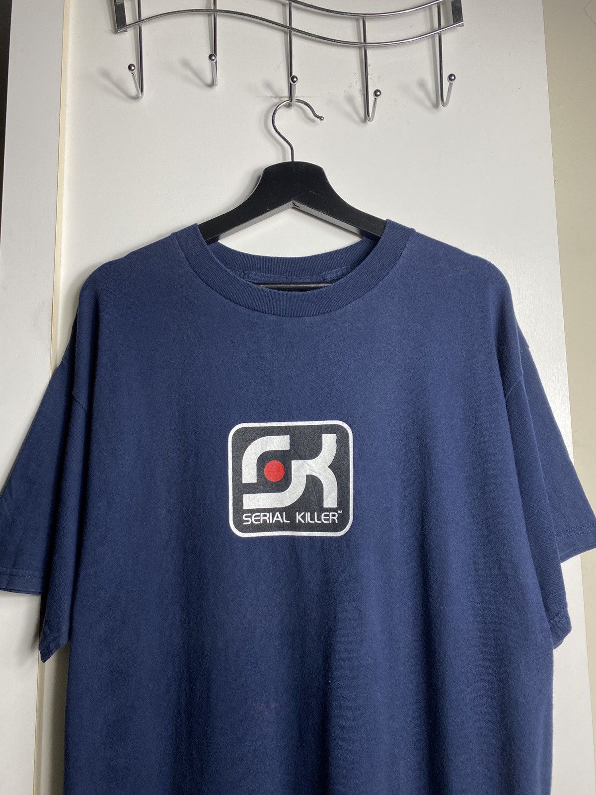 image of Movie x Vintage Serial Killer OG Logo Tee in Navy, Men's (Size XL)
