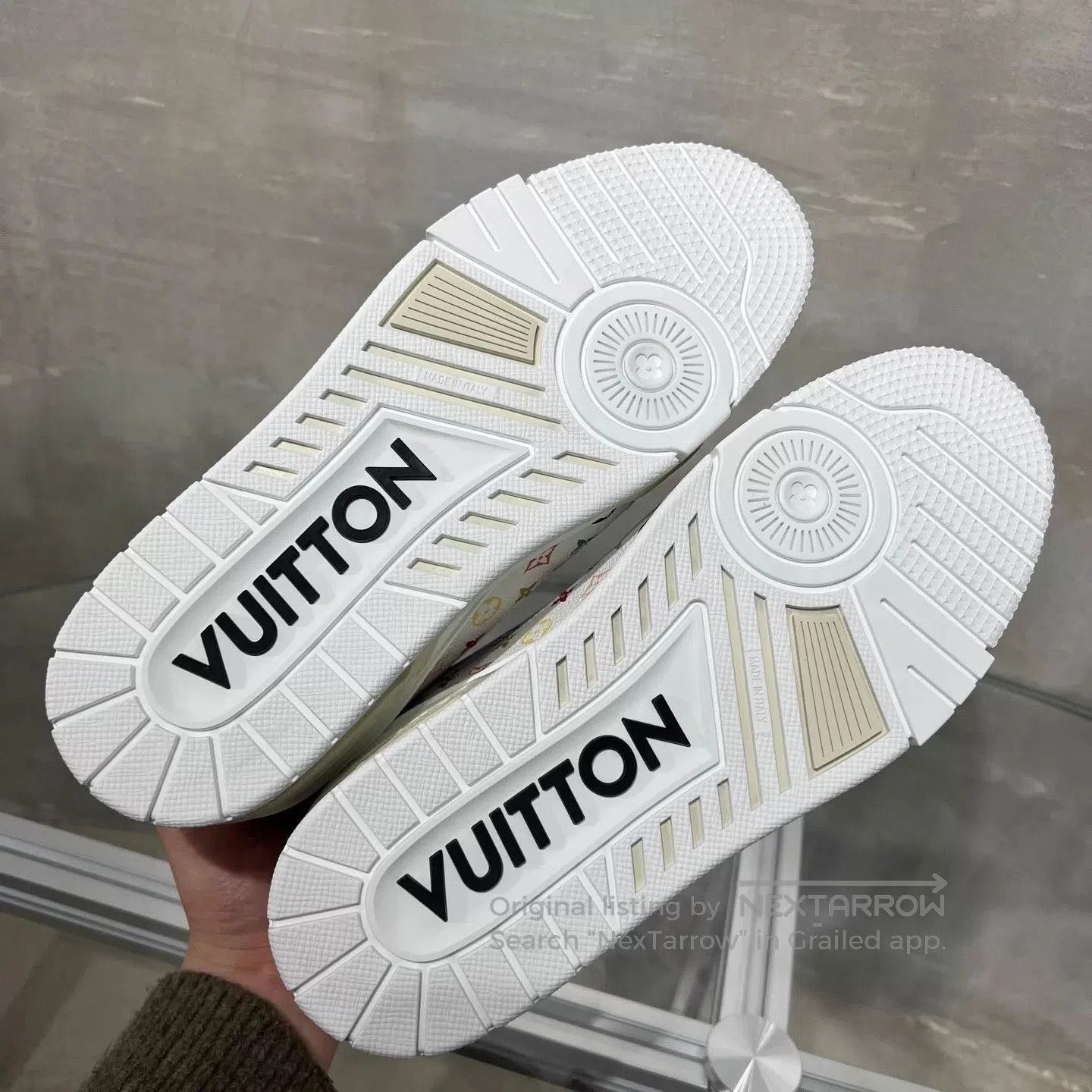 Louis Vuitton White Colorful Print Low. Size US 7.5 / EU 40-41 - 7 Thumbnail
