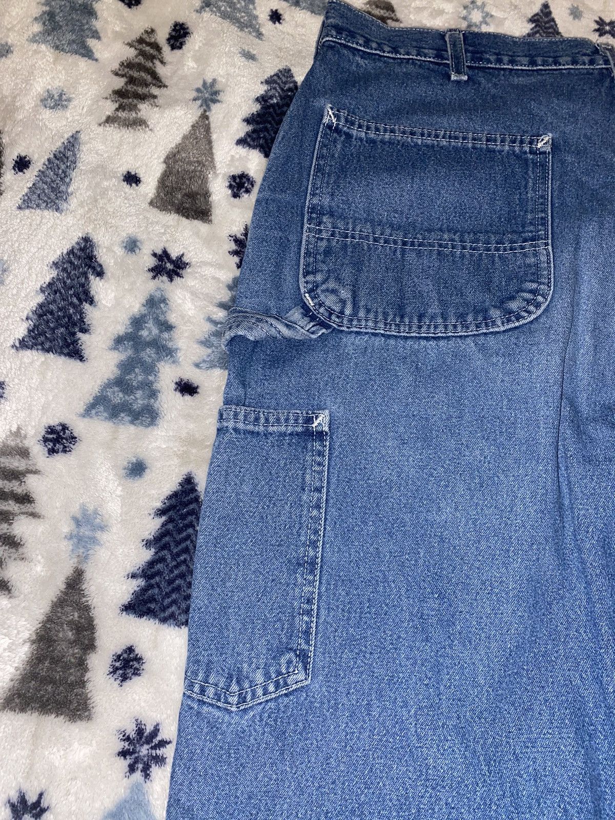 Carhartt × Vintage 36/36 Carhartt Blue Jeans Size US 36 / EU 52 - 10 Thumbnail