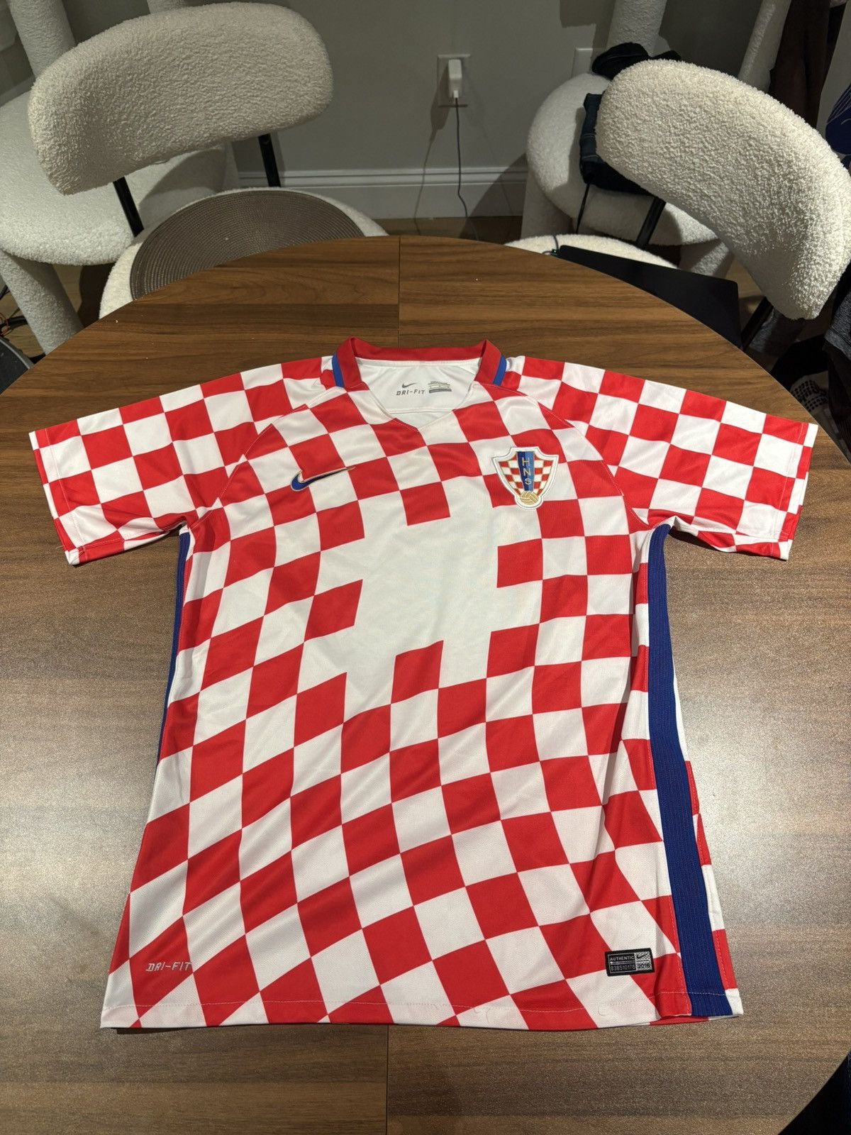 2016 authentic Croatia national team jersey