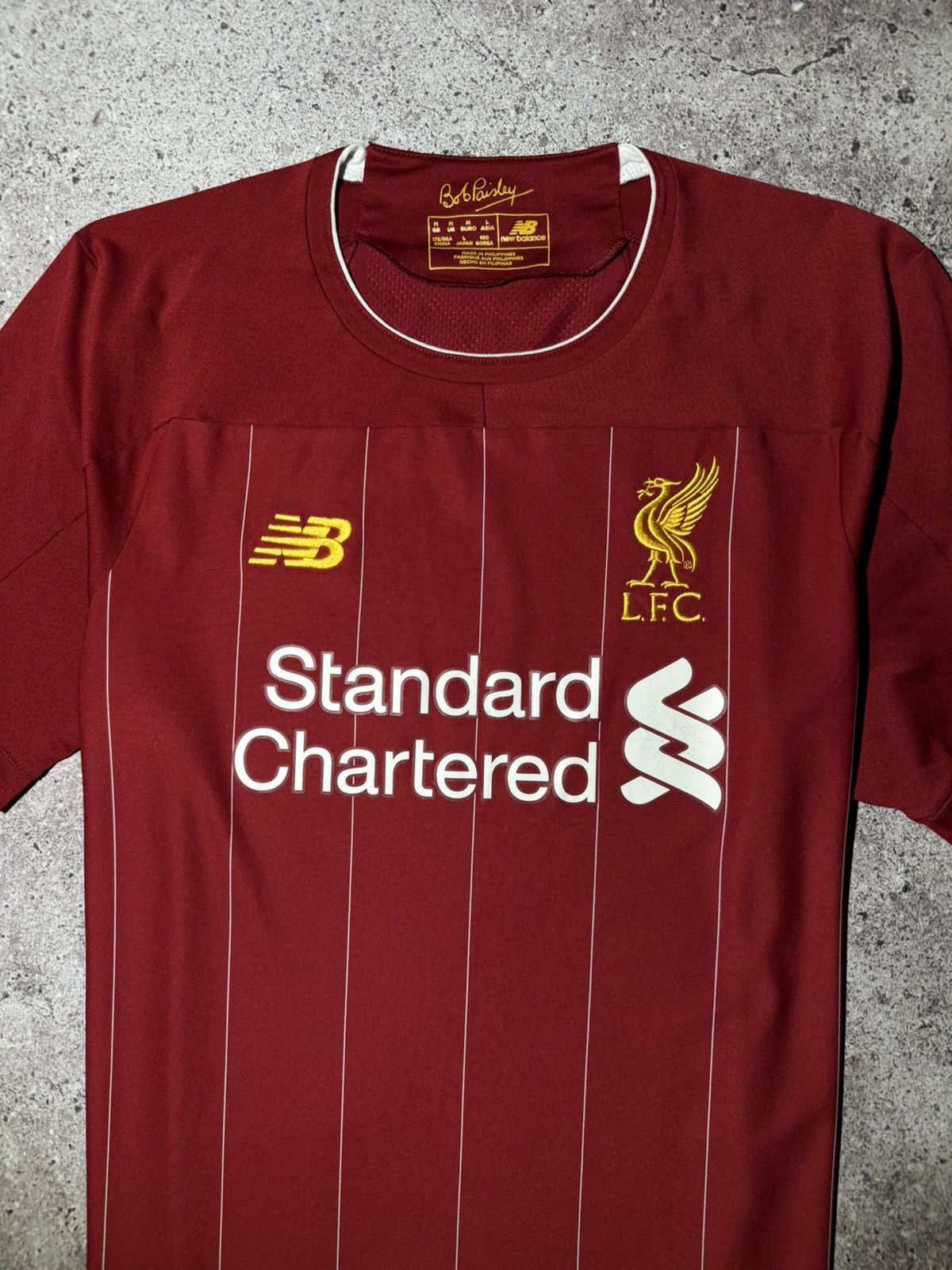 New Balance Liverpool 2019-2020 Football Jersey Home T-shirt Size US M / EU 48-50 / 2 - 2 Thumbnail