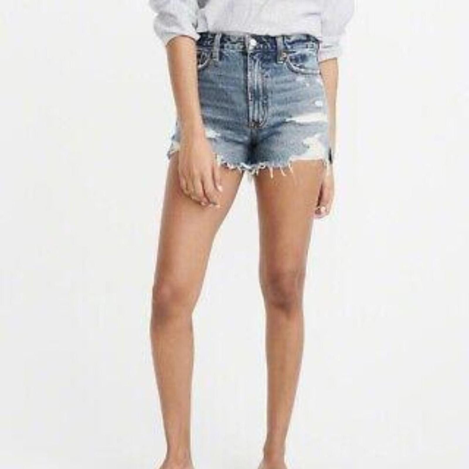 Abercrombie & Fitch Abercrombie & Fitch Midrise Boyfriend Shorts Size 27/4 Size 27" / US 4 / IT 40 - 1 Thumbnail