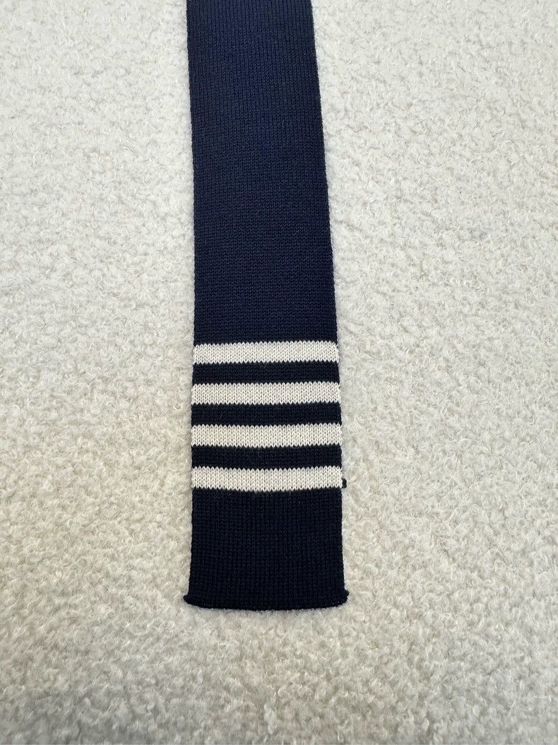Thom Browne Thom Browne Wool knit tie Size ONE SIZE - 4 Thumbnail