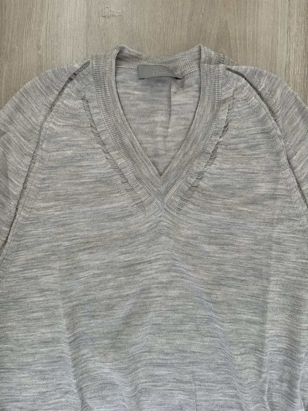 Dior Dior Homme V-neck Knit Size US S / EU 44-46 / 1 - 3 Thumbnail