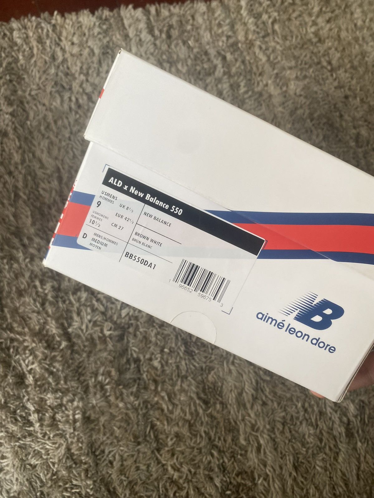 Aime Leon Dore × New Balance New balance 550 taupe suede Size US 9 / EU 42 - 7 Thumbnail