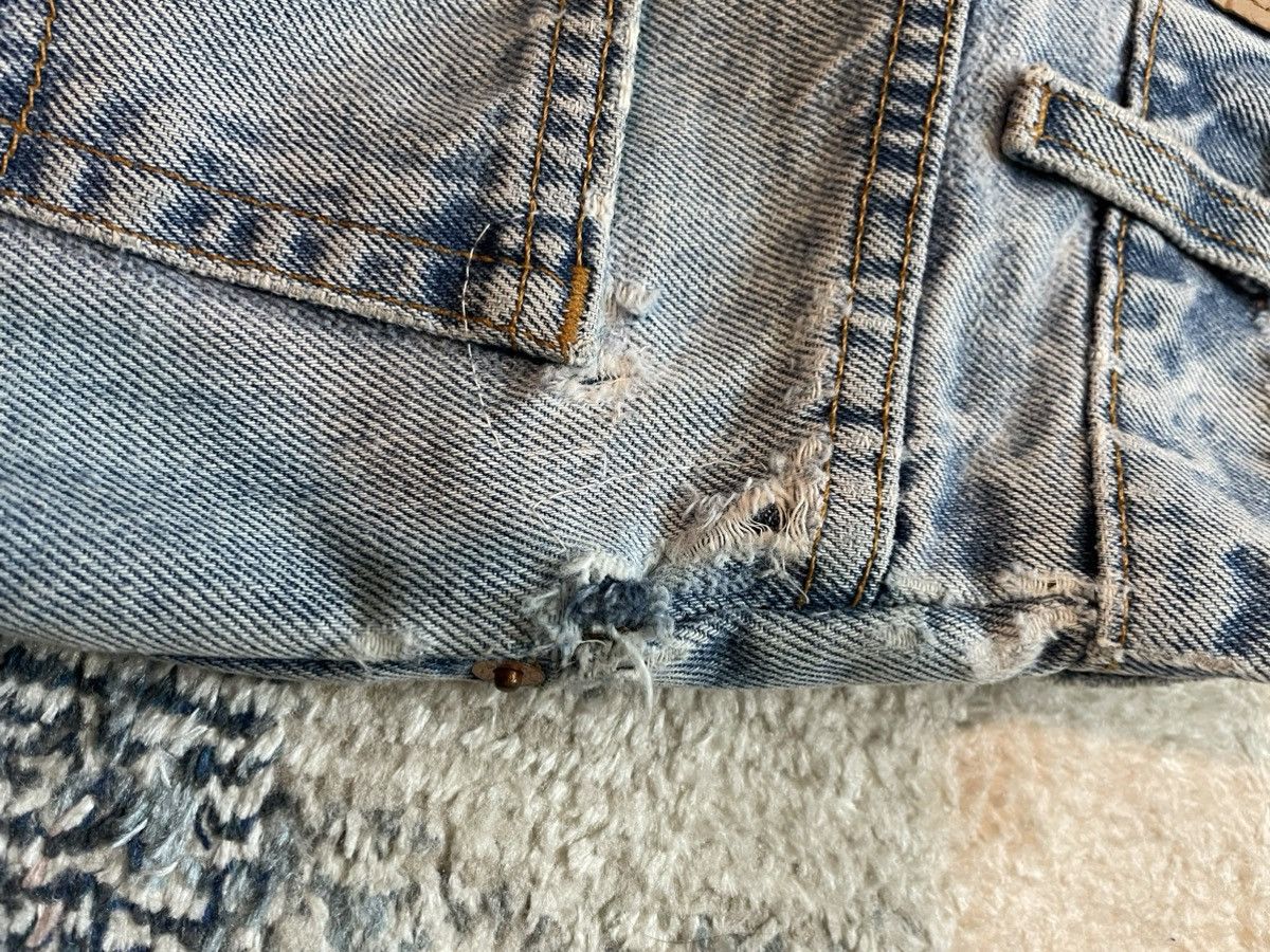 Levi's × Vintage Levi’s Orange Tab 505 Light Wash Size US 33 - 5 Thumbnail