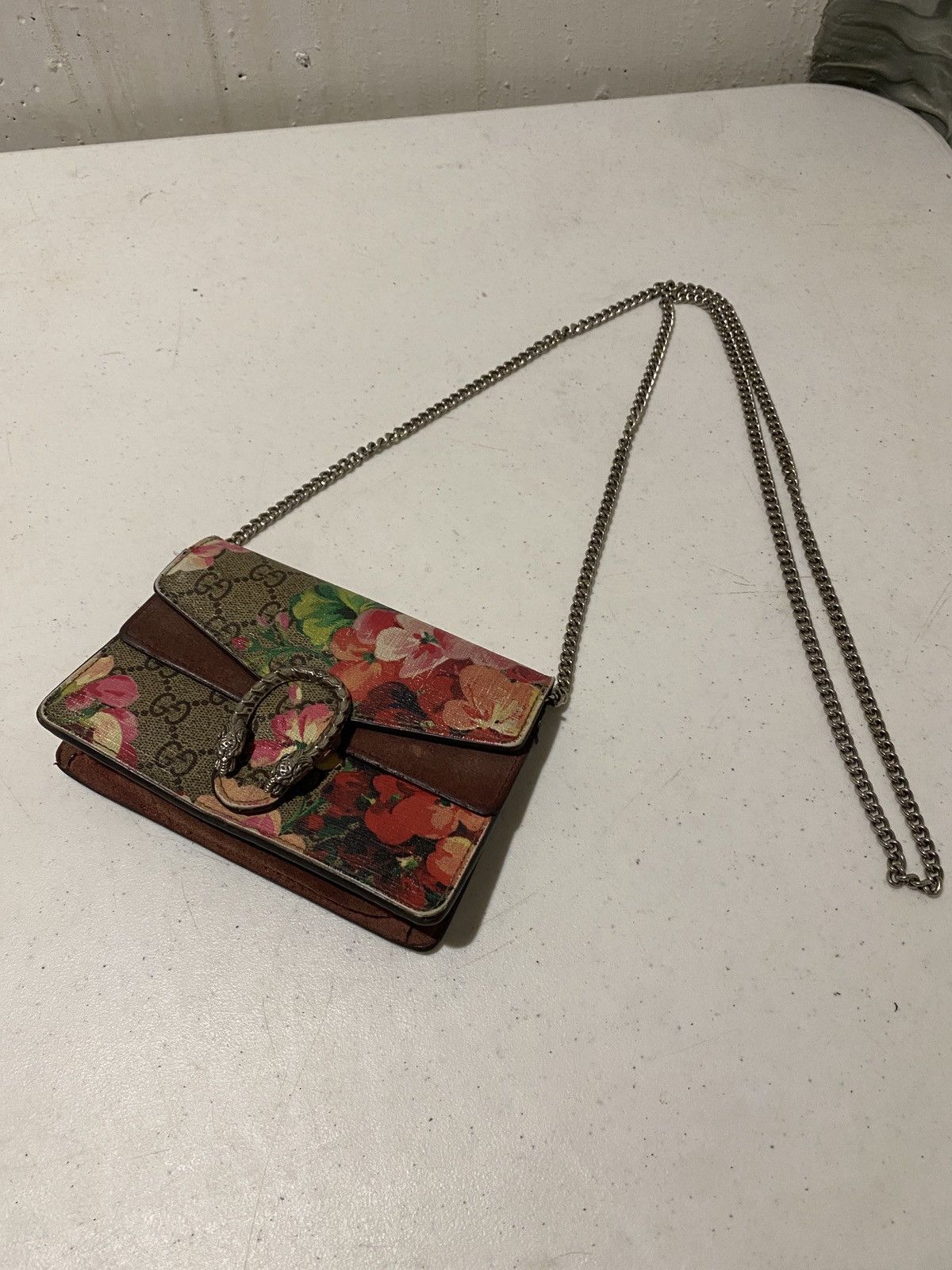 Gucci Floral Monogram Purse Size ONE SIZE - 1 Thumbnail