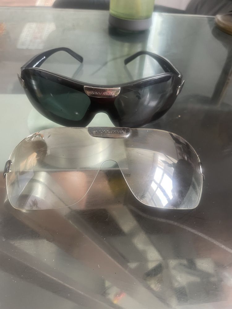 Giorgio Armani Giorgio Armani Vintage Magnetic Lens Sunglasses Size ONE SIZE - 1 Thumbnail