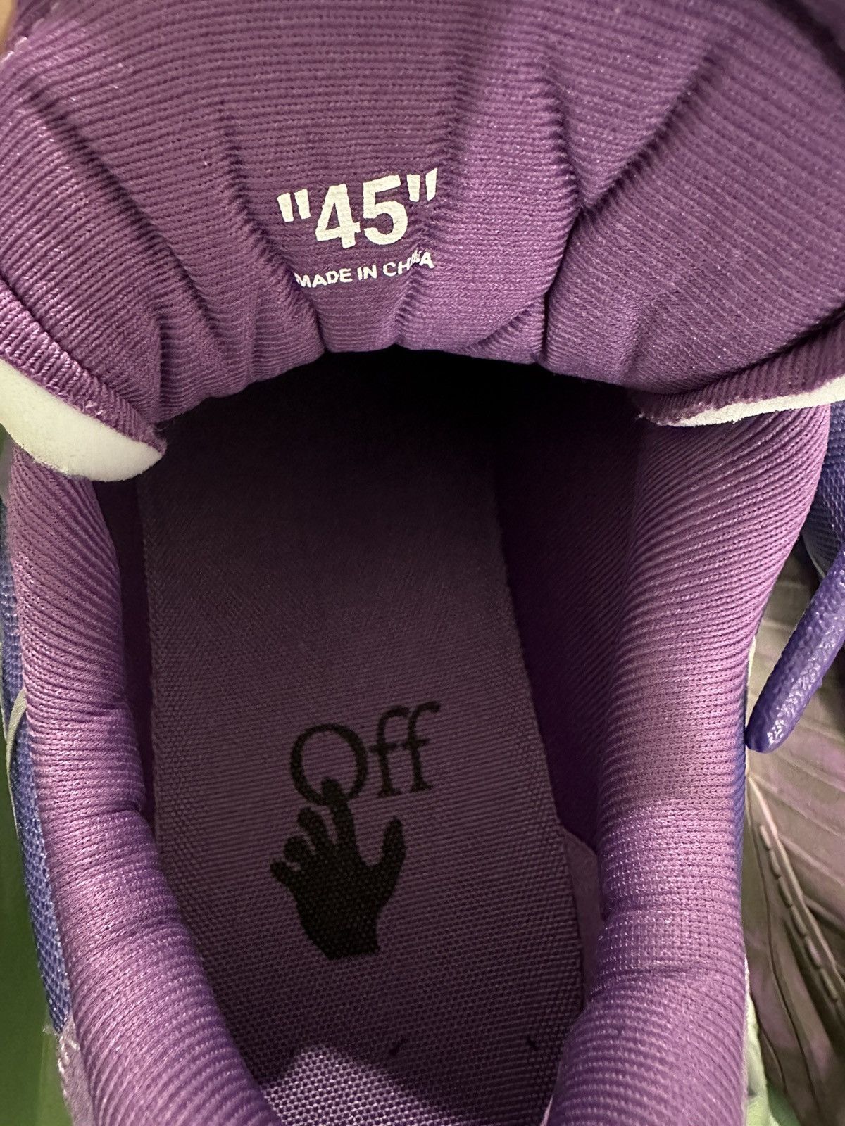Off-White ODSY 1000 Mesh Violet Size US 12 / EU 45 - 7 Thumbnail