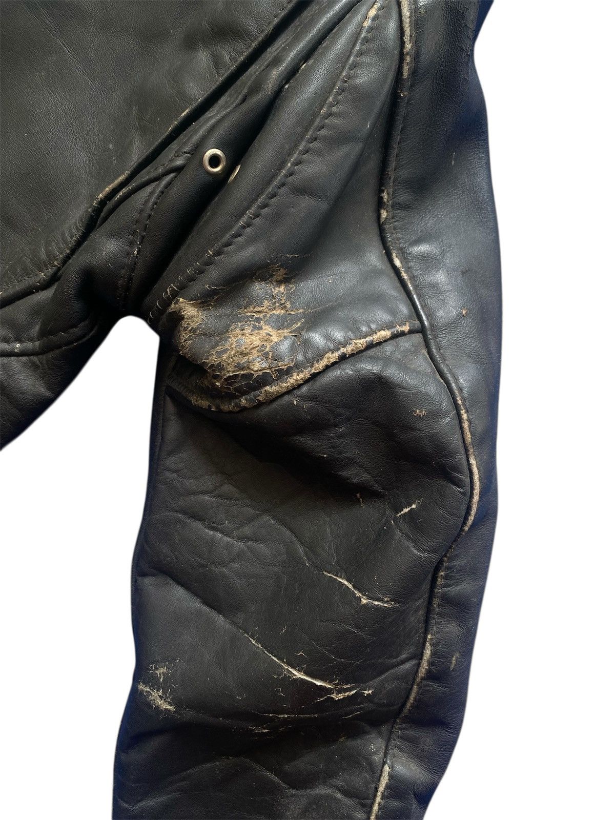 Schott Schott Perfecto Double Collar Punk Rocker Biker Jacket Size US S / EU 44-46 / 1 - 8 Thumbnail