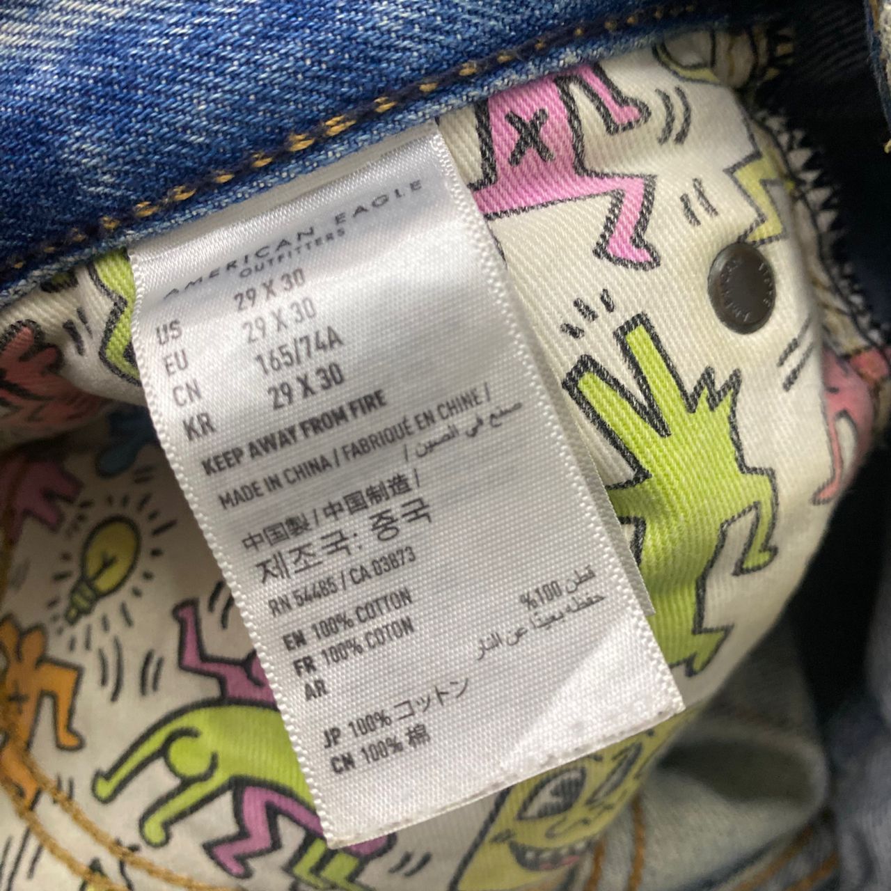 American Eagle Outfitters Vintage American Eagle x Hering Slim Denim Size US 32 / EU 48 - 22 Thumbnail