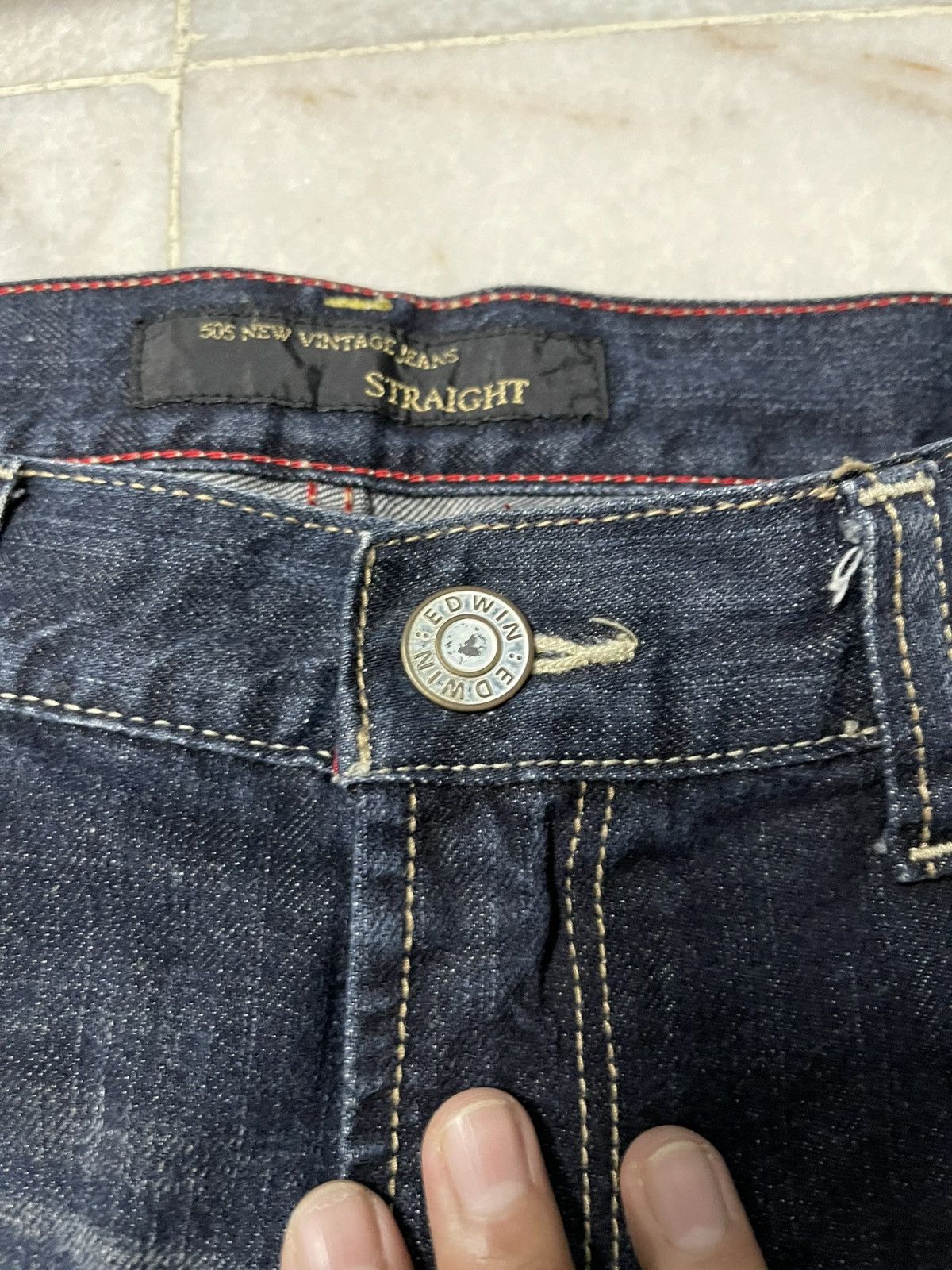 Edwin × Japanese Brand Edwin Denim Jeans Blue Size US 34 / EU 50 - 5 Thumbnail