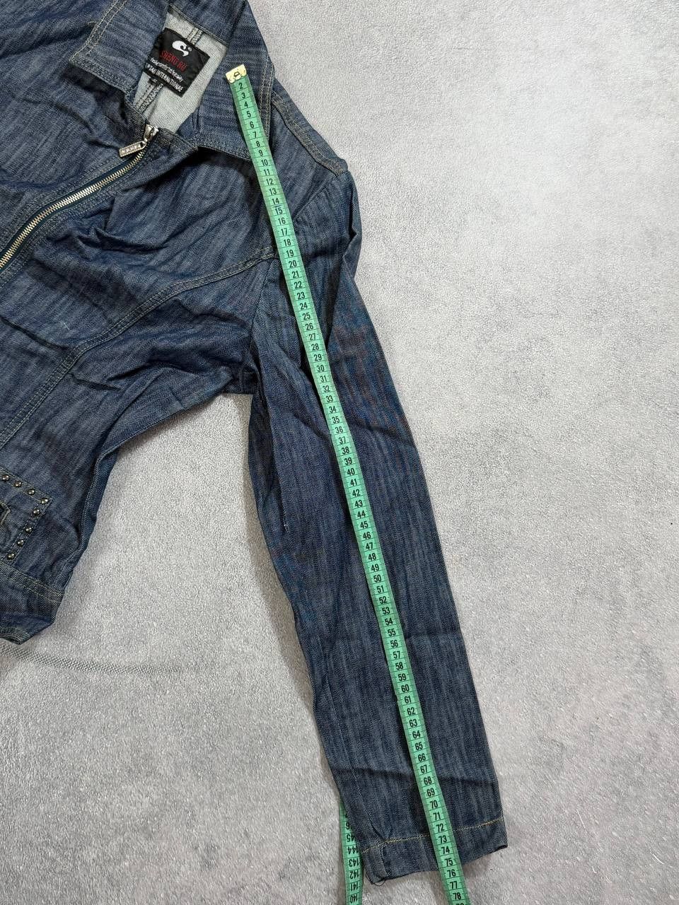Japanese Brand Denim buttons hype hysteric glamour style denim jacket y2k Size US S / EU 44-46 / 1 - 12 Thumbnail