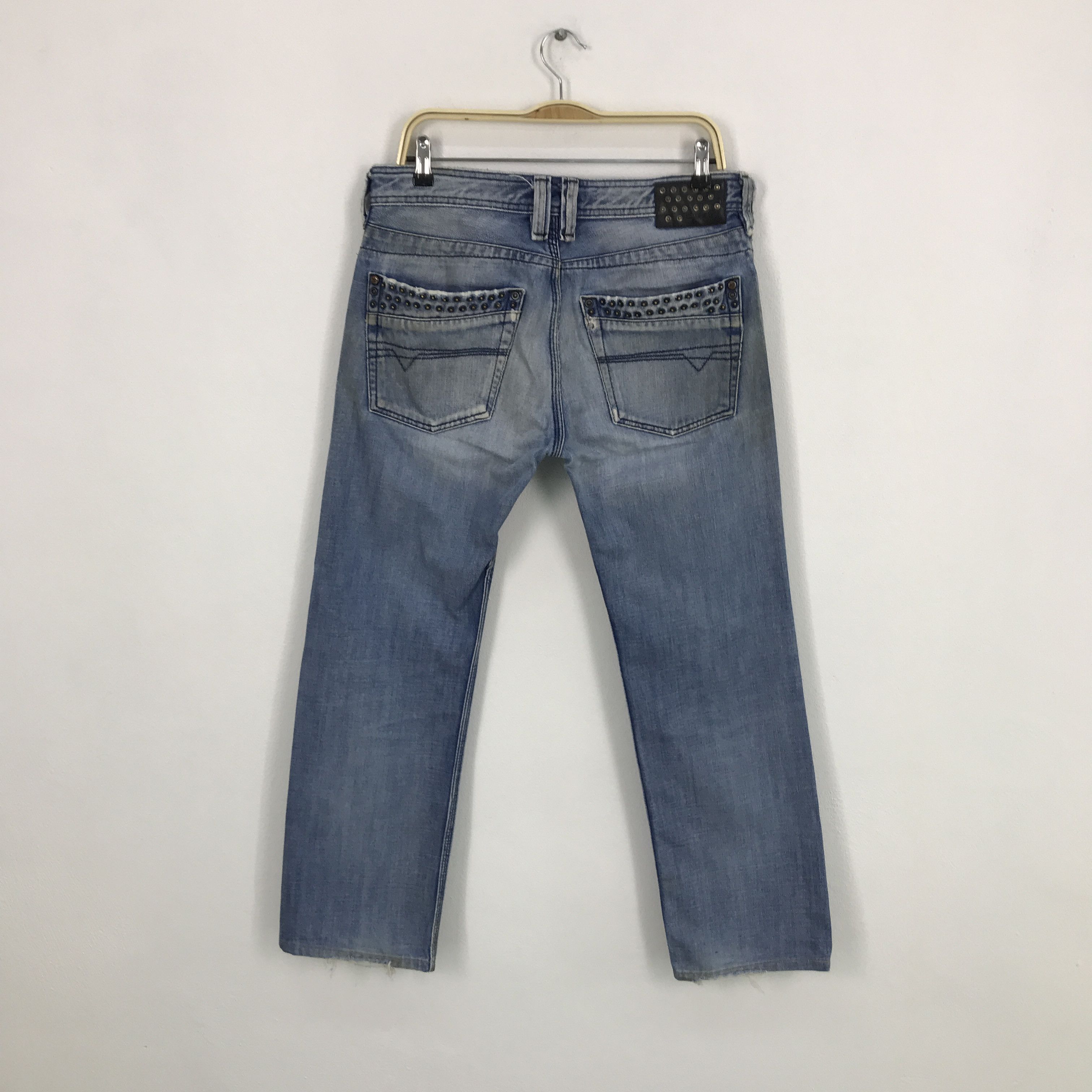 Diesel Diesel distressed Style Japan jean pants Size US 32 / EU 48 - 2 Thumbnail