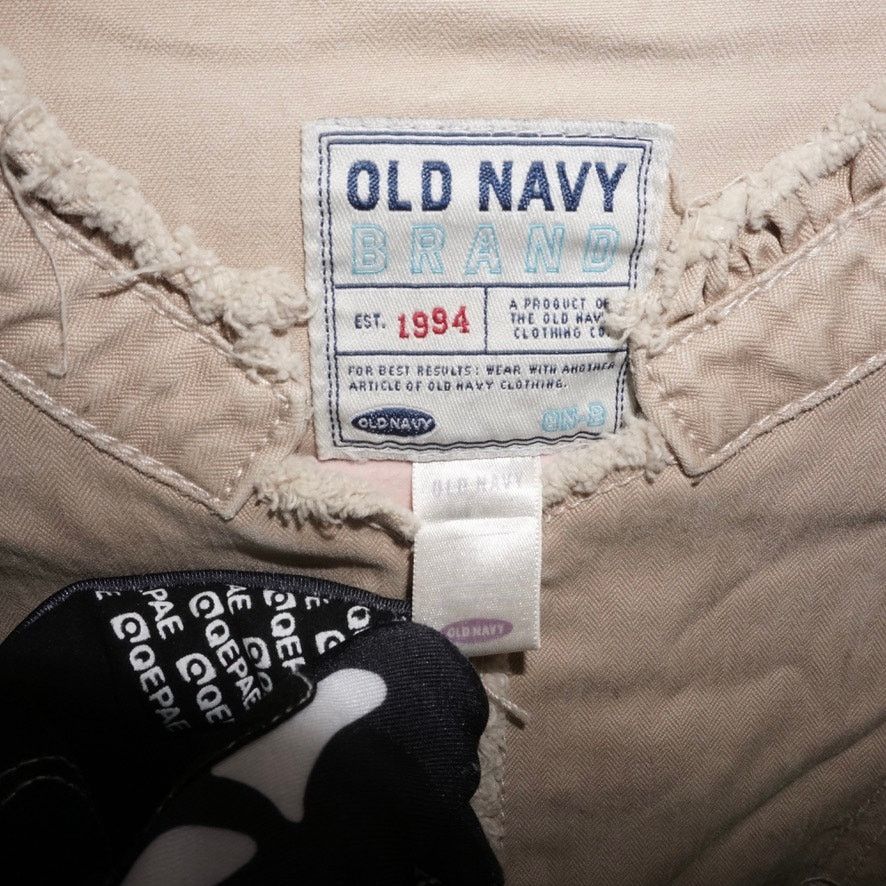 Old Navy Large - Vintage Y2K Old navy raw hem 2000s era femme jacket Size L / US 10 / IT 46 - 2 Thumbnail