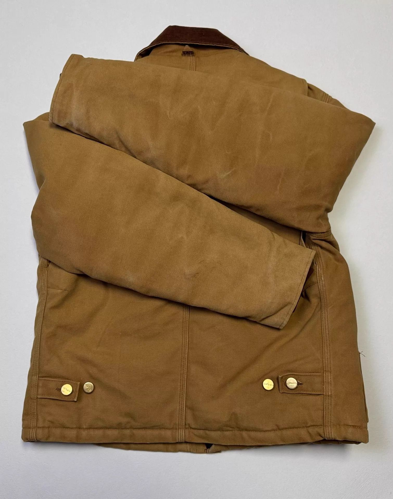 Carhartt Carhartt J02 Vintage Brown S Jacket Size US S / EU 44-46 / 1 - 6 Thumbnail