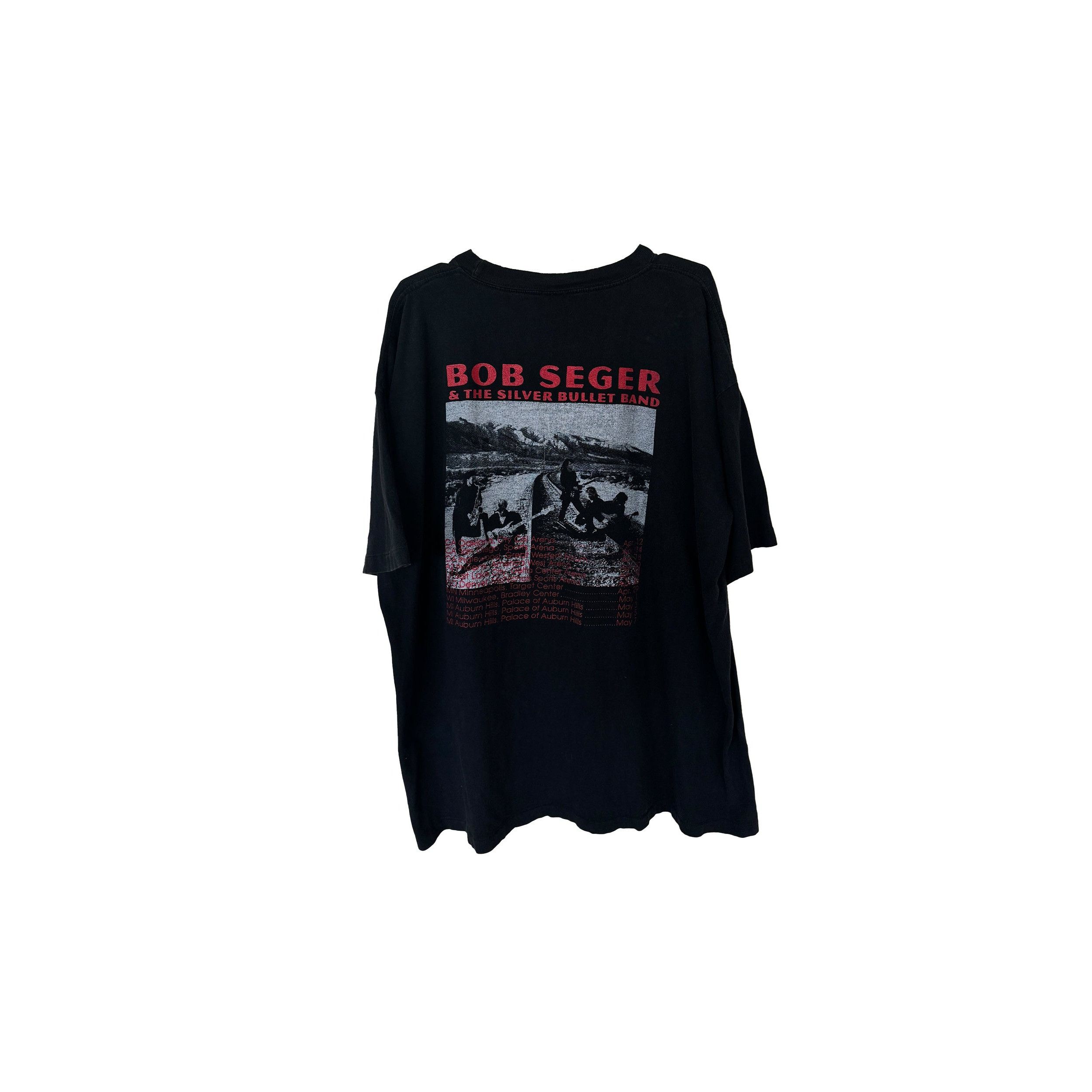 Vintage Bob Seger & The Silver Bullet Band Size US XL / EU 56 / 4 - 2 Thumbnail