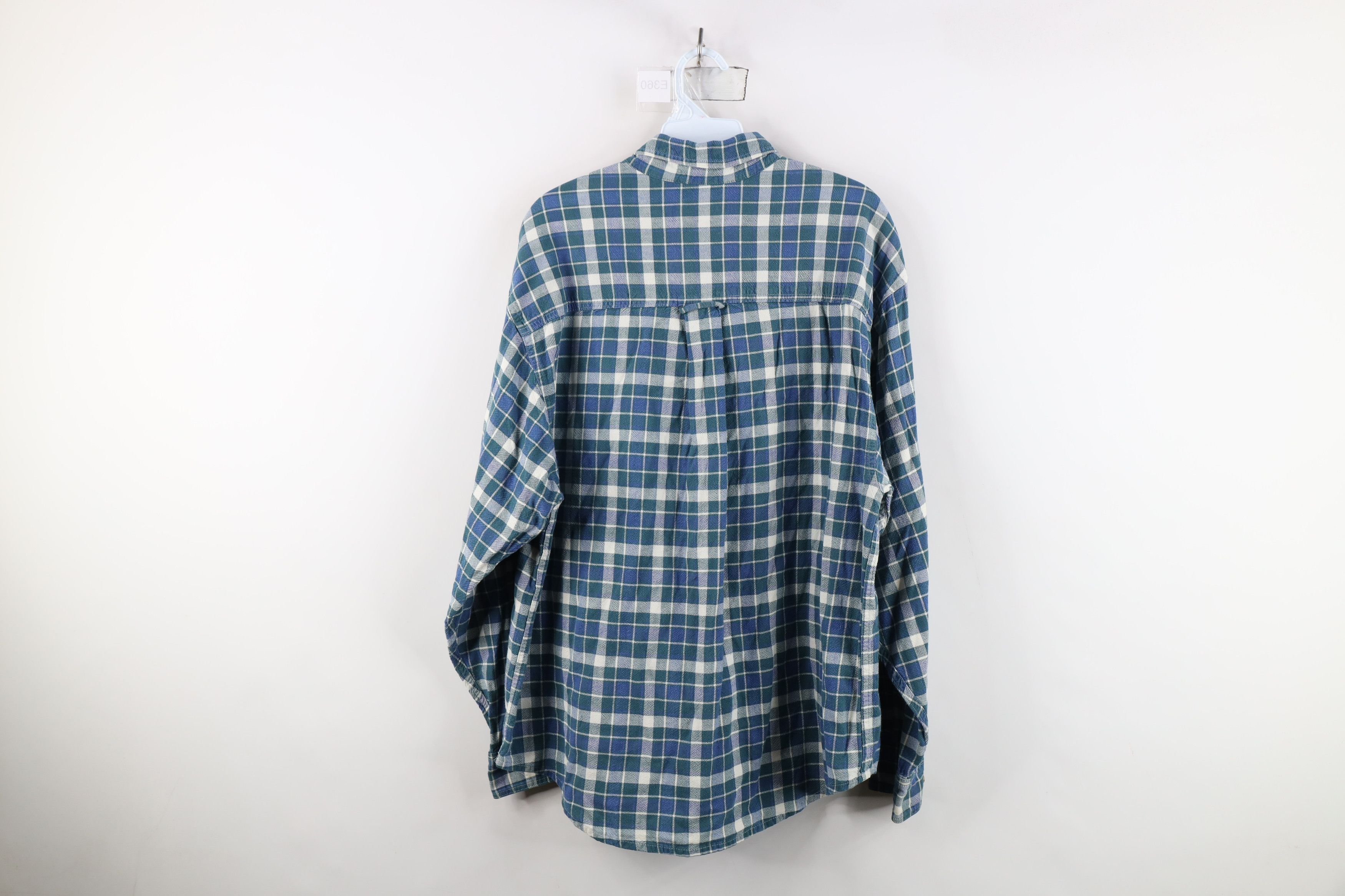 Eddie Bauer Vintage 90s Eddie Bauer Weave Button Down Shirt Plaid USA Size US L / EU 52-54 / 3 - 11 Thumbnail