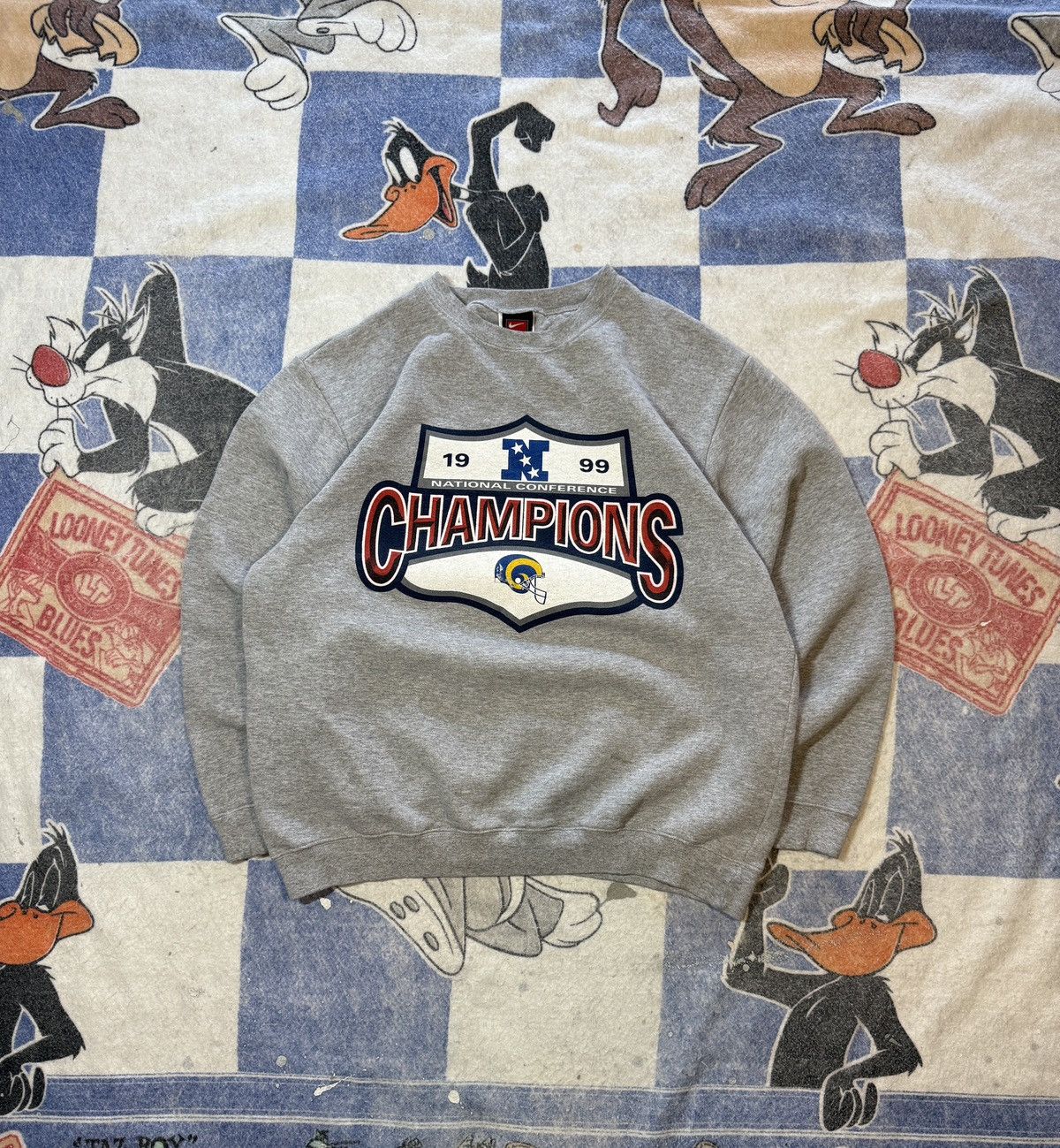 NFL Vintage St. Louis rams crewneck Size US L / EU 52-54 / 3 - 1 Thumbnail