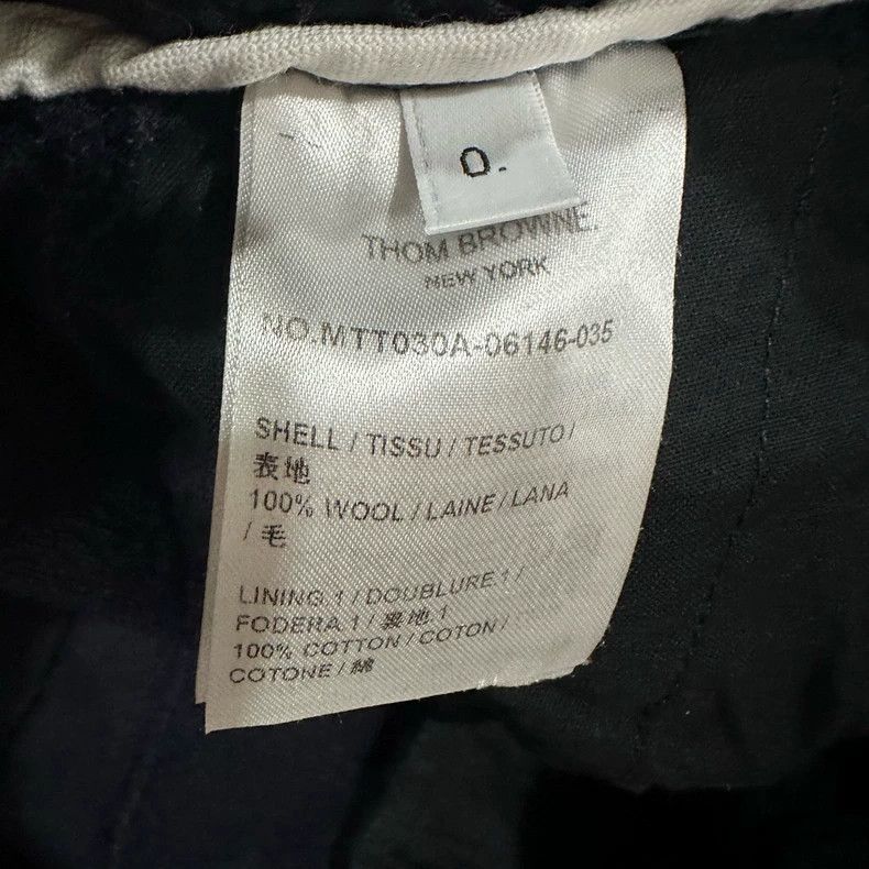 Thom Browne Thom Browne size0 Wool dress pants Size US 26 / EU 42 - 4 Thumbnail