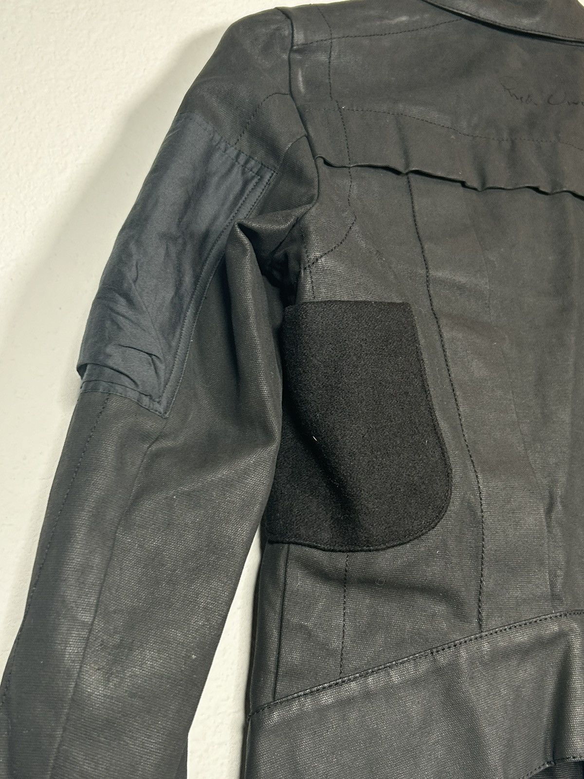 Rick Owens SS03 Suckerball Waxed Reconstructed Scrap Jacket Size US XS / EU 42 / 0 - 8 Thumbnail