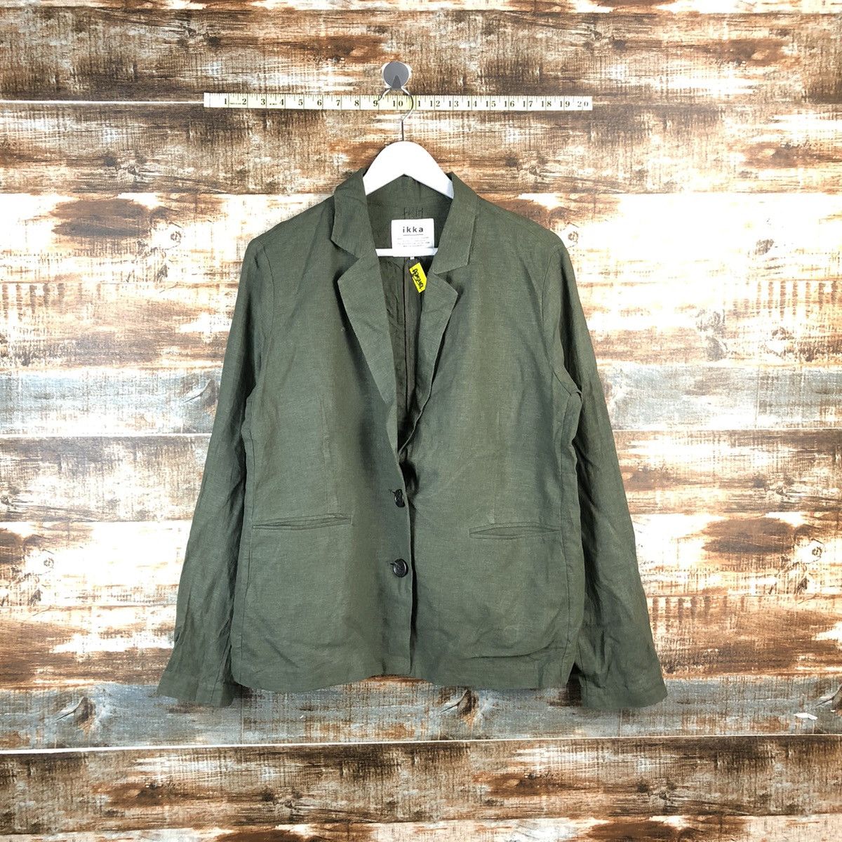 Japanese Brand Ikka Green vintage jacket #A2549 Size US M / EU 48-50 / 2 - 1 Thumbnail