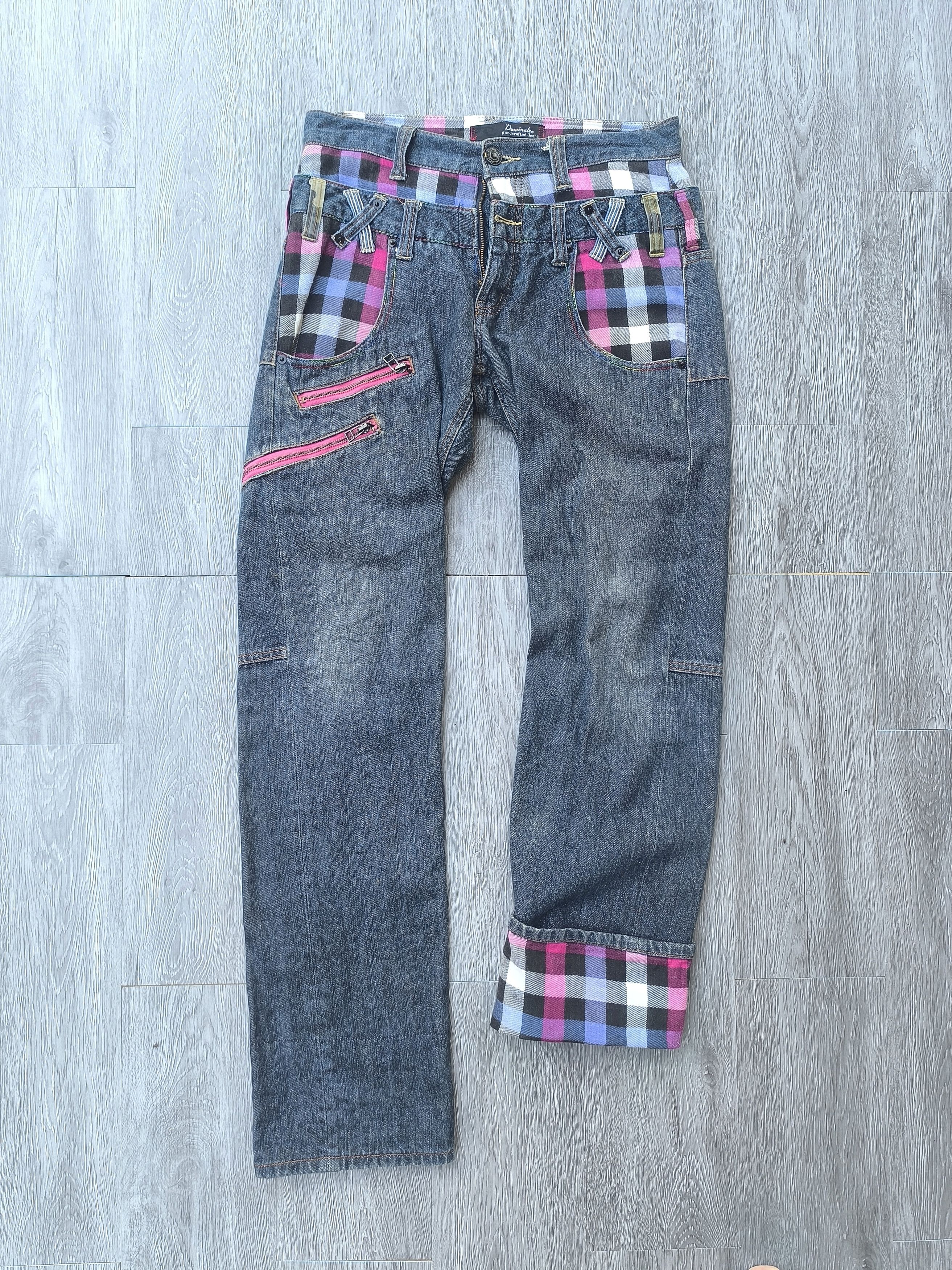 If Six Was Nine × Japanese Brand × Le Grande Bleu (L.G.B.) DOMINATE HANDCRAFTED JEANS RARE DESIGN Size US 31 - 1 Thumbnail