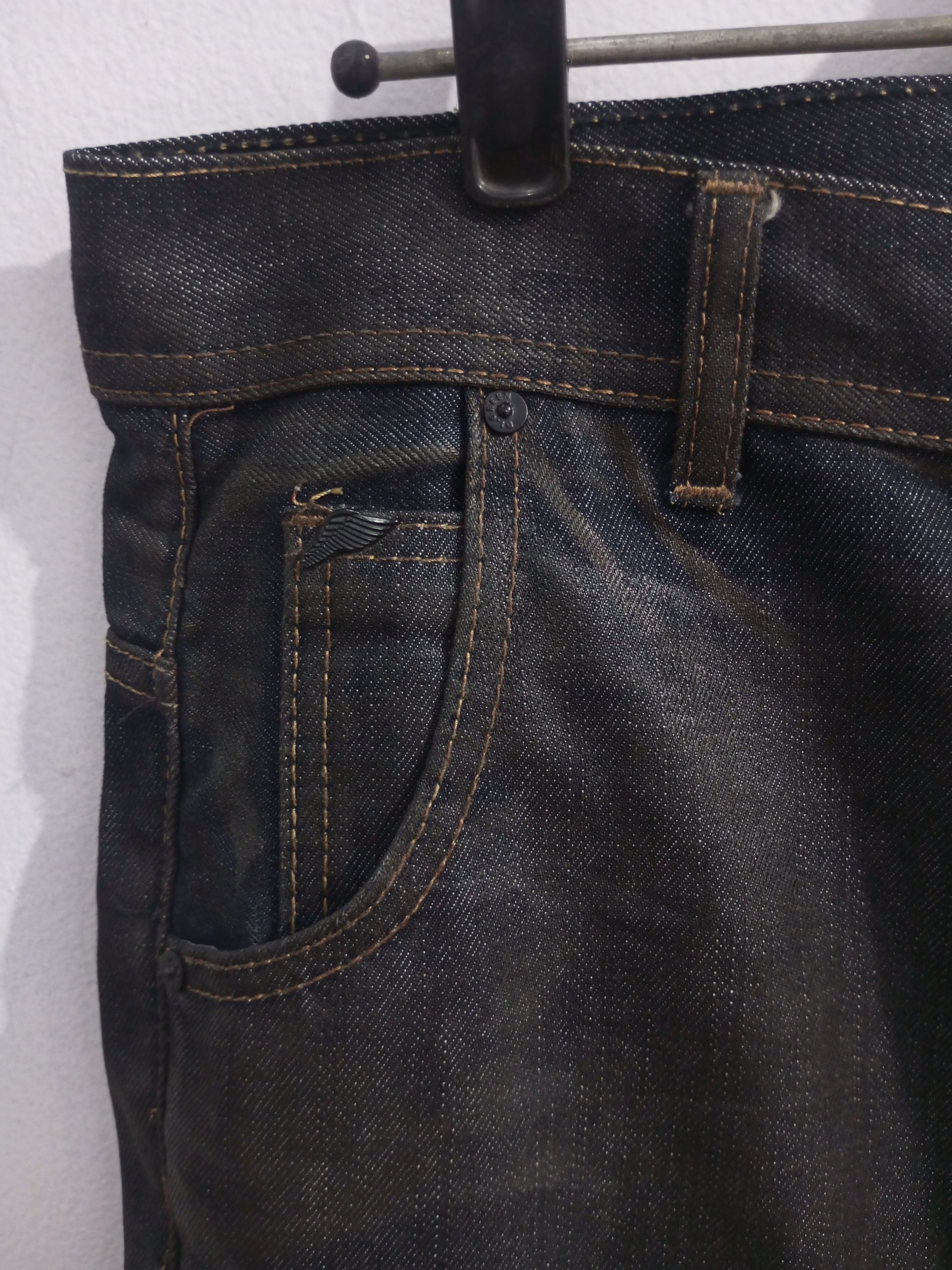 20471120 Vintage DIGREEN Washed denim jeans Size US 31 - 6 Thumbnail