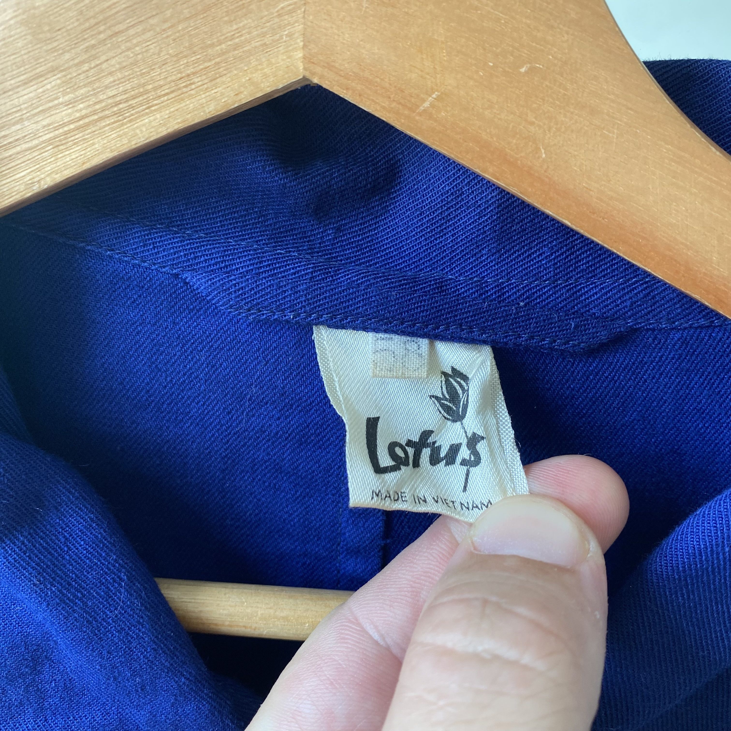 Vetra ⚙️ Vintage Faded Sanfor Worker French Coverall Le Laboureur Size US 32 / EU 48 - 5 Thumbnail