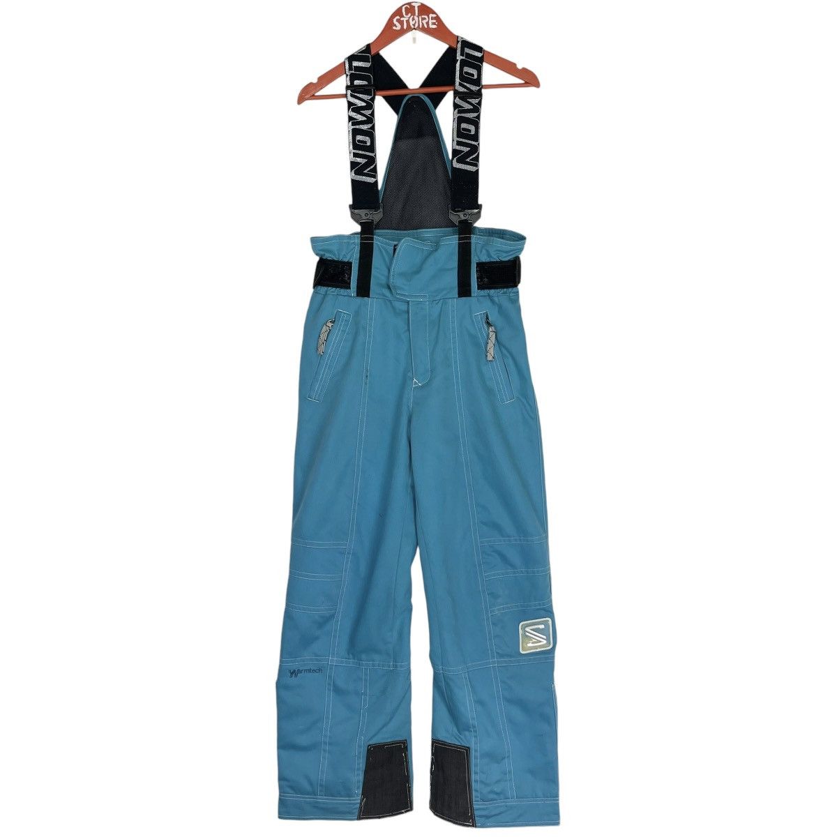 Salomon × Vintage Vintage Salomon Ski Pants Turqouise Size US 32 / EU 48 - 1 Thumbnail