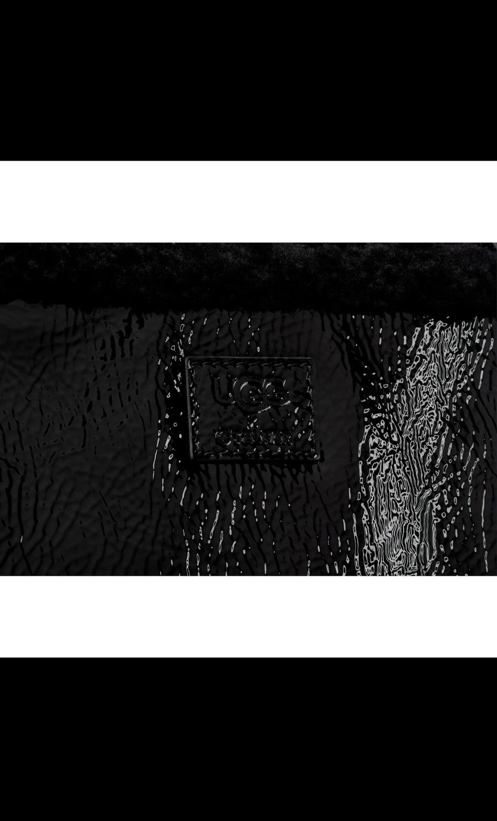 Telfar × Ugg UGG x TELFAR Medium Shopper Crinkle - Black Size ONE SIZE - 4 Thumbnail