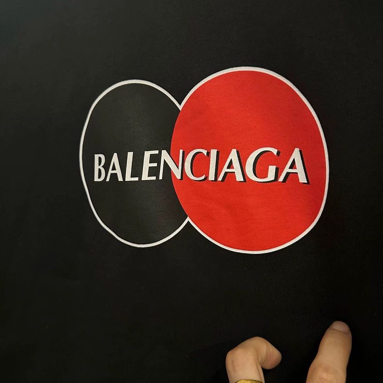 Balenciaga Balenciaga Alphabet Print Fleece Hooded Sweatshirt Size US M / EU 48-50 / 2 - 5 Thumbnail