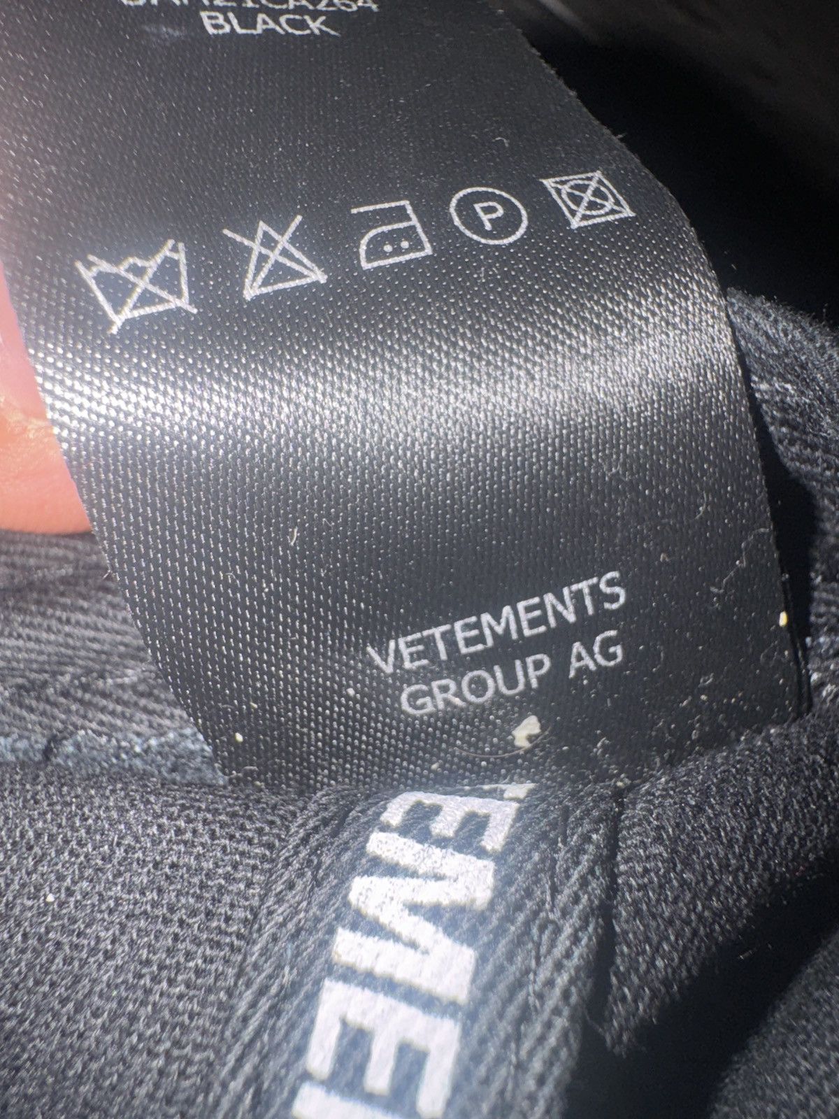 Vetements Vetements Black Hat Size ONE SIZE - 10 Thumbnail
