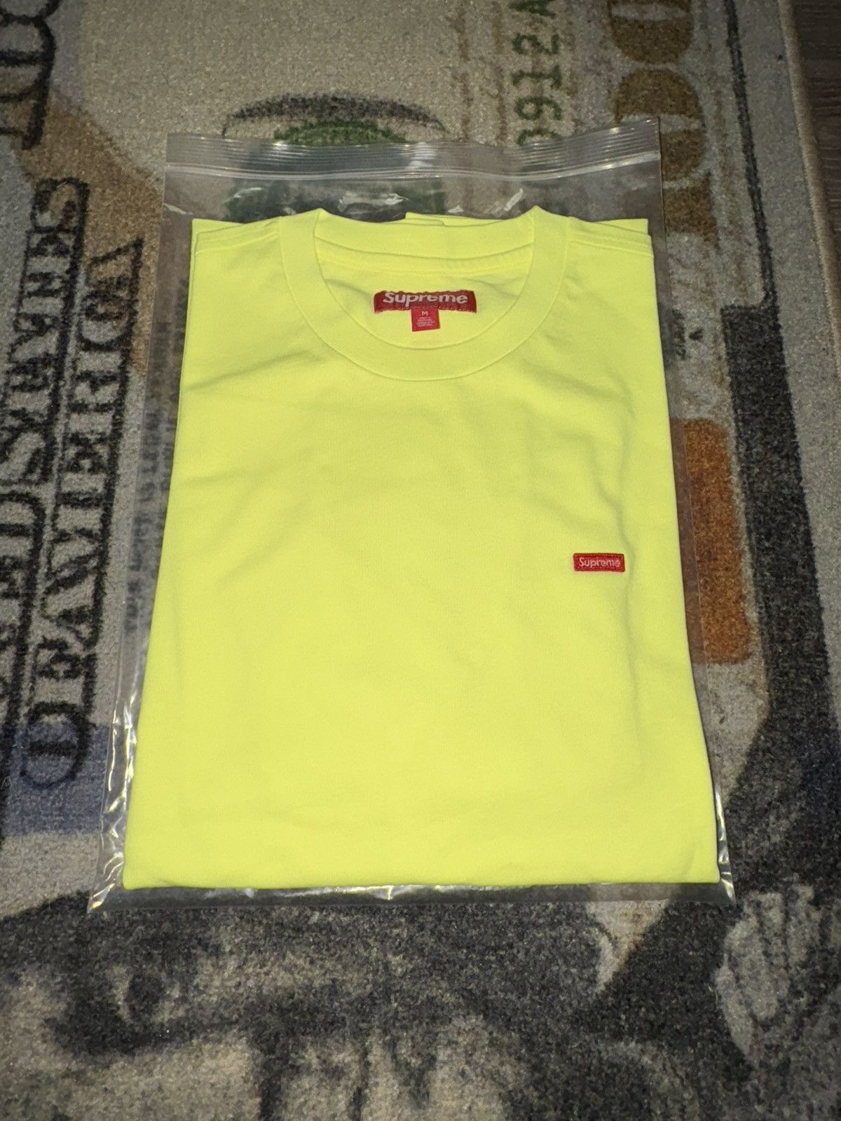 Supreme Supreme Small Box Logo L/S Tee Purple Digi Camo Small 