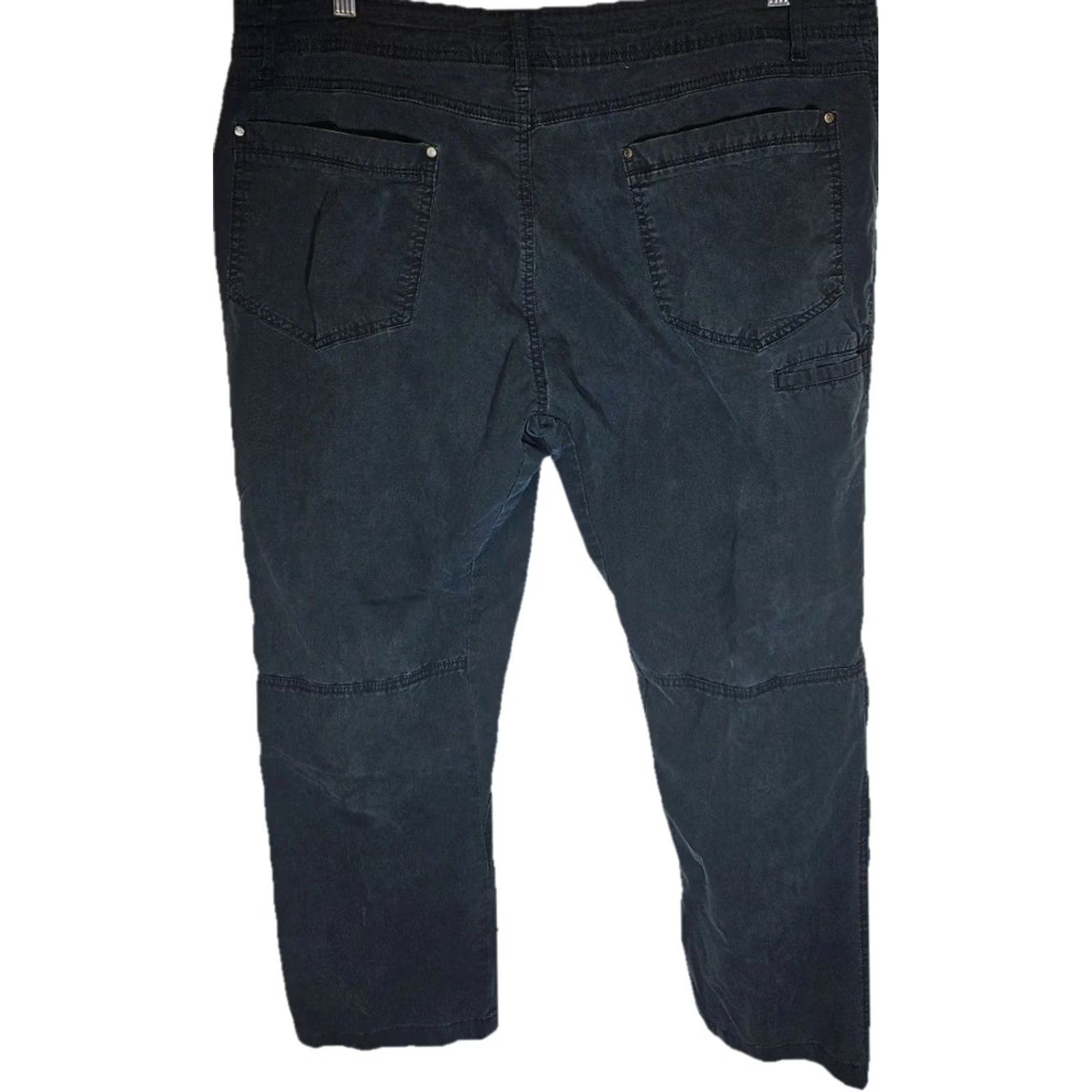 Vintage SwissTech Men’s 38x30 Black Stretch Utility Pants Outdoor Hiking Workwear Size US 38 / EU 54 - 4 Thumbnail