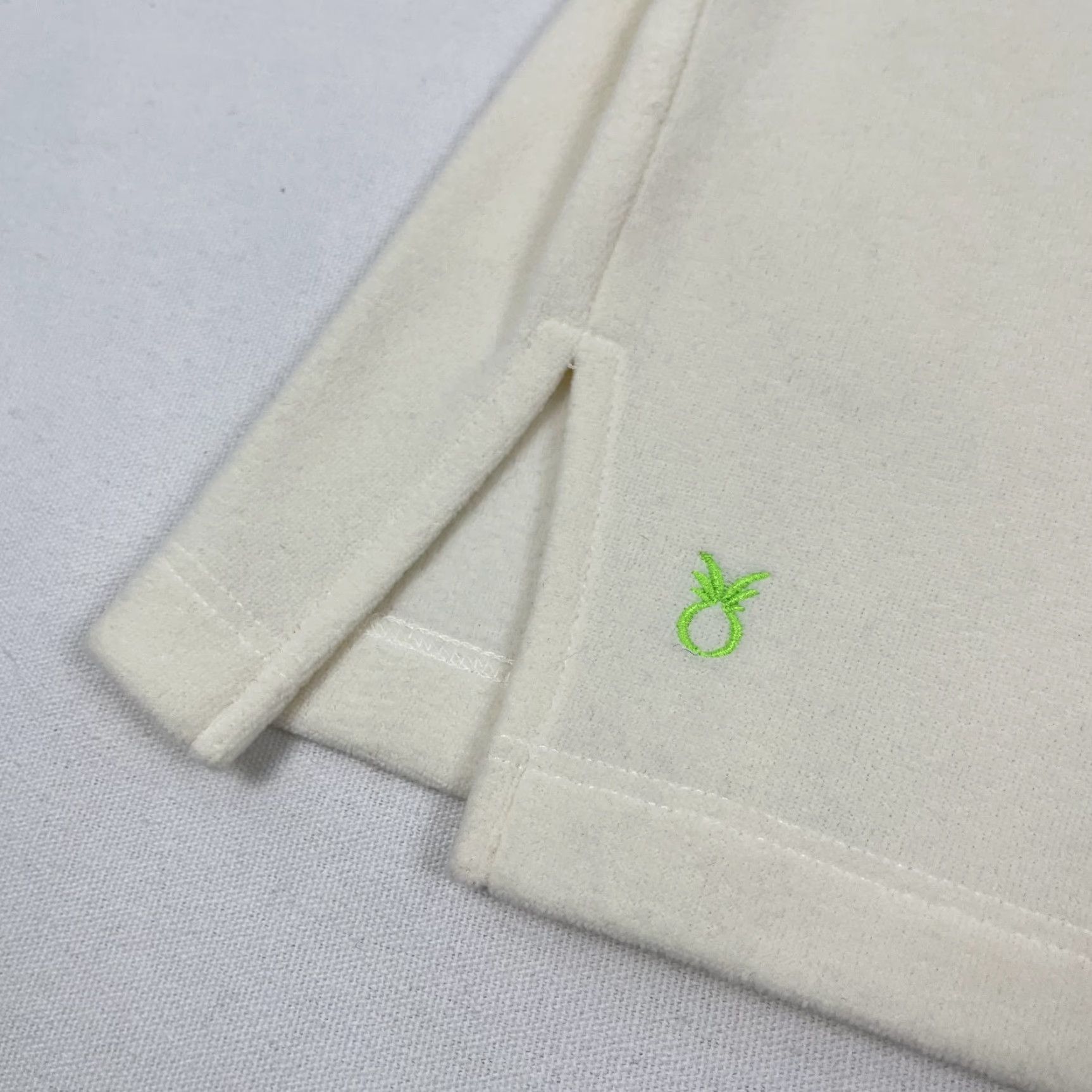 Vintage Dudley Stephens Sweater Shirt Womens Ivory White Fleece 1/2 Sleeve Pullover XL Casual Size XL / US 12-14 / IT 48-50 - 2 Thumbnail
