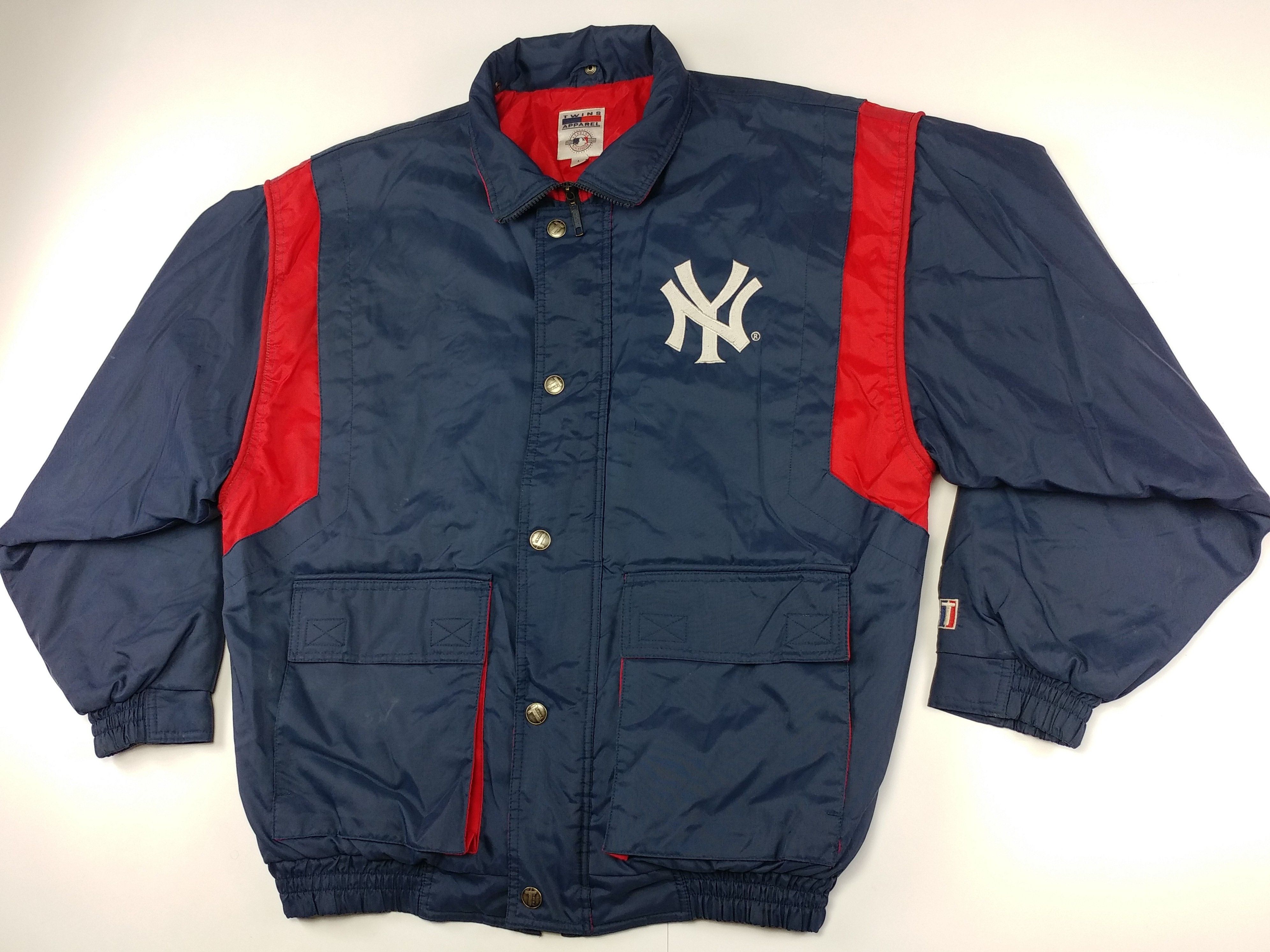 Majestic MLB New York Yankees jacket, 1997 Twins Apparel, vintage L Size US L / EU 52-54 / 3 - 16 Thumbnail