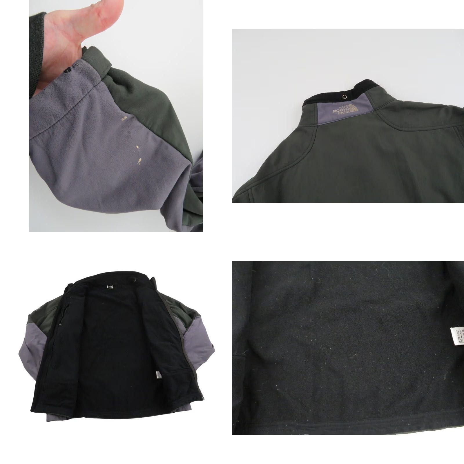 The North Face VINTAGE The North Face Jacket Mens XL Green Windstopper Fleece Men Size Coat Softshell Size US XL / EU 56 / 4 - 9 Thumbnail