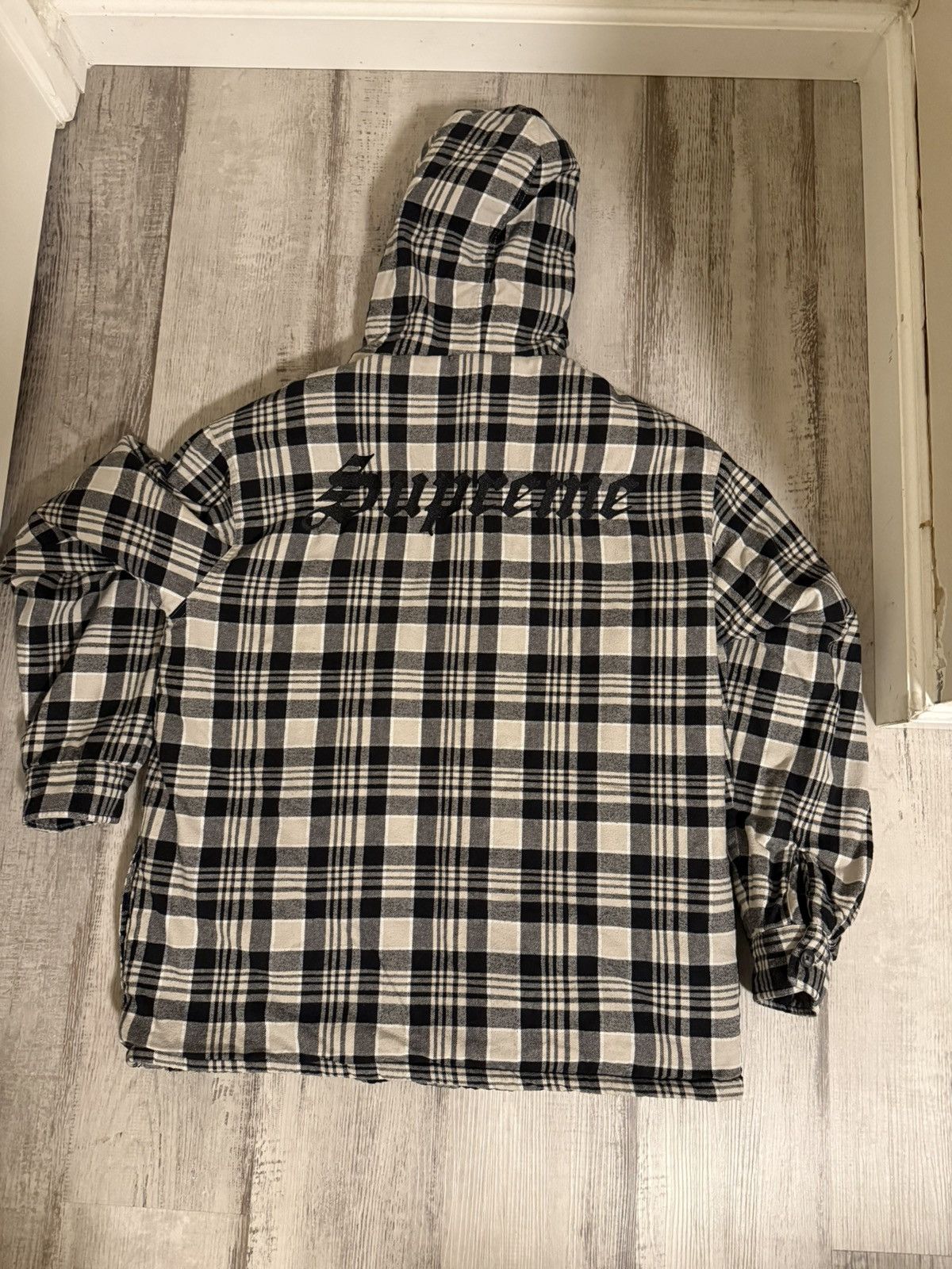 Supreme Supreme Hooded flannel hoodie Size US M / EU 48-50 / 2 - 2 Thumbnail